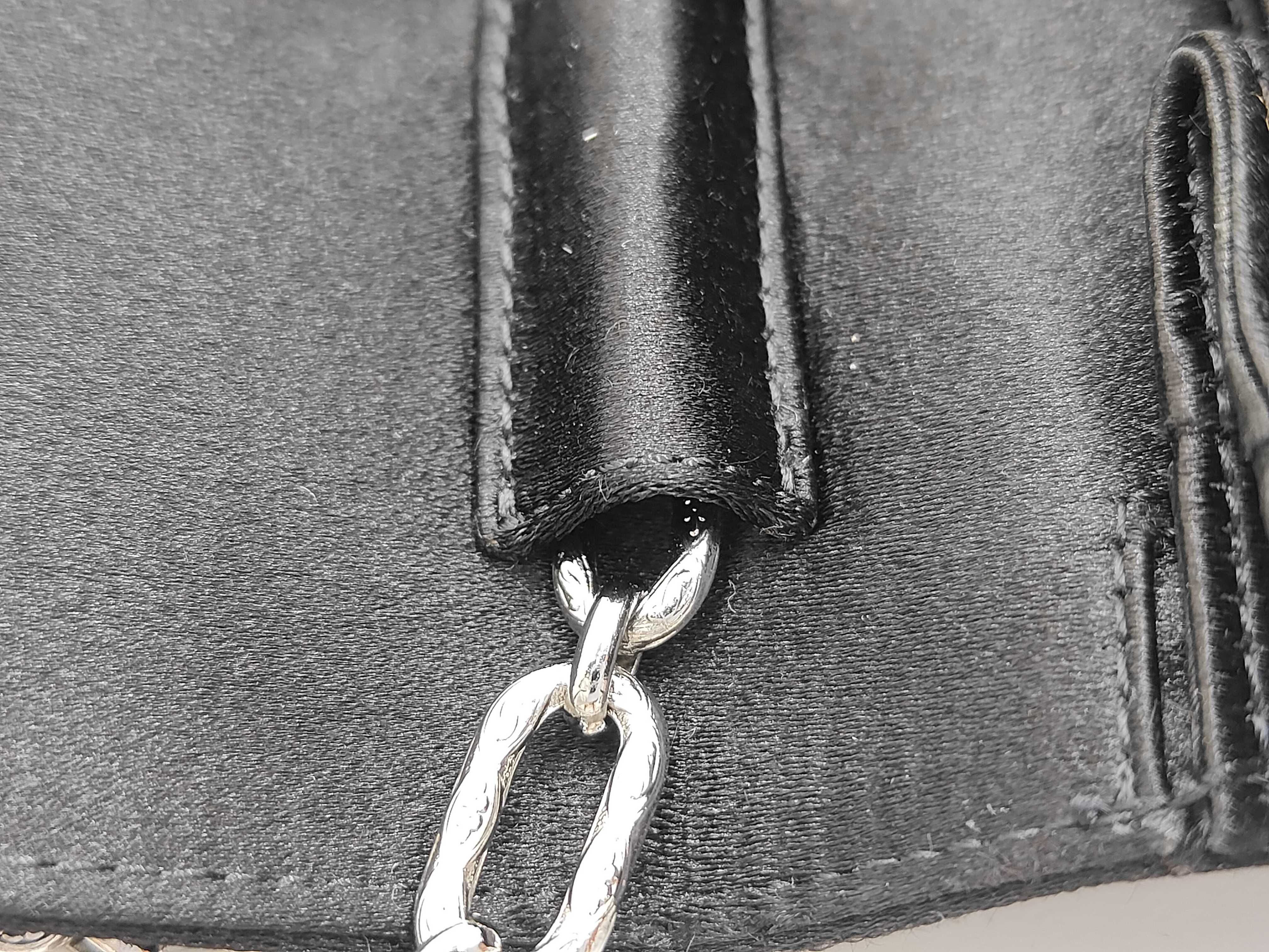 Coco Mark Rhinestone Chain Shoulder Bag — view 7