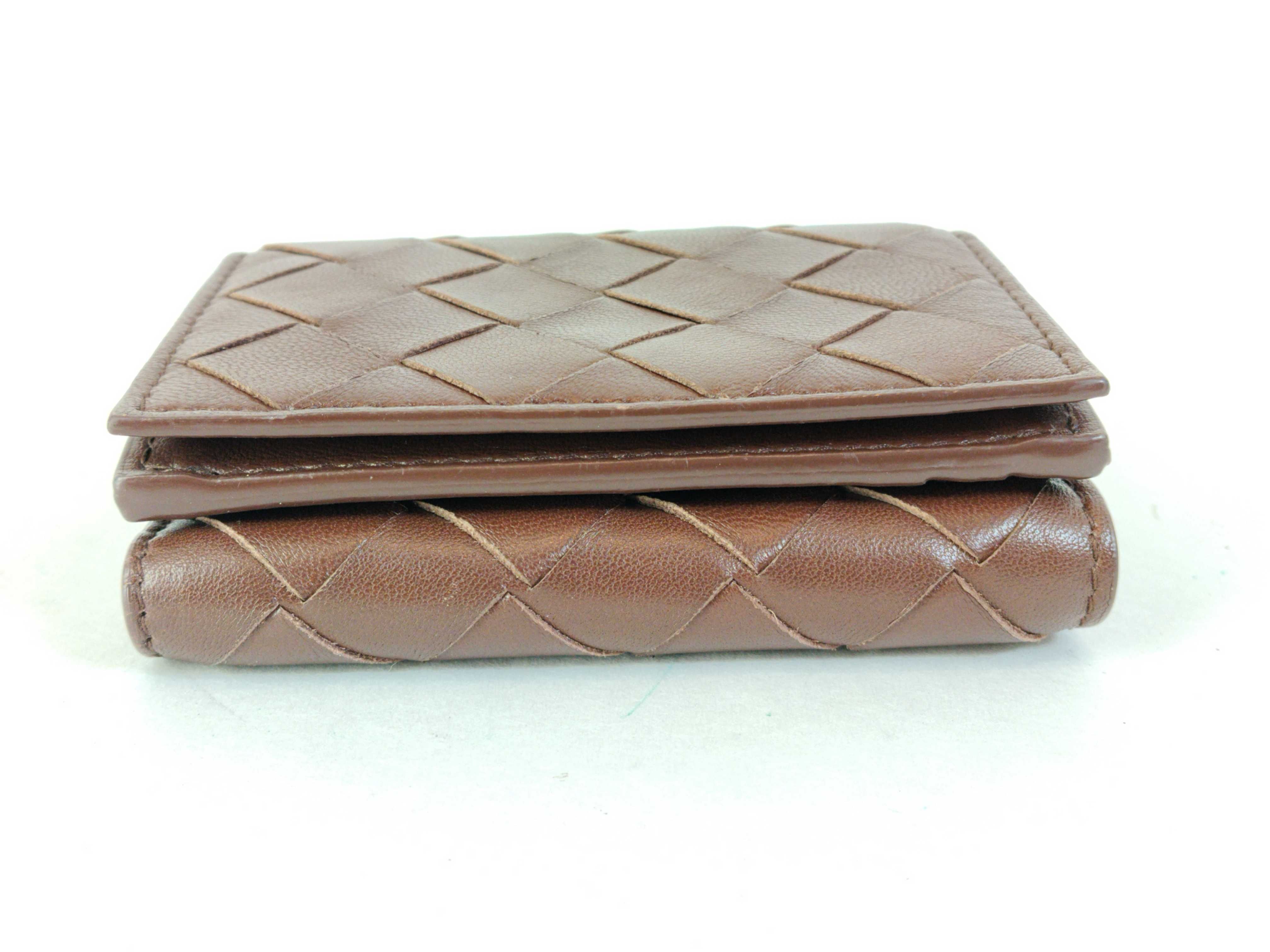 Intrecciato Tri-fold Wallet 609285 — view 4