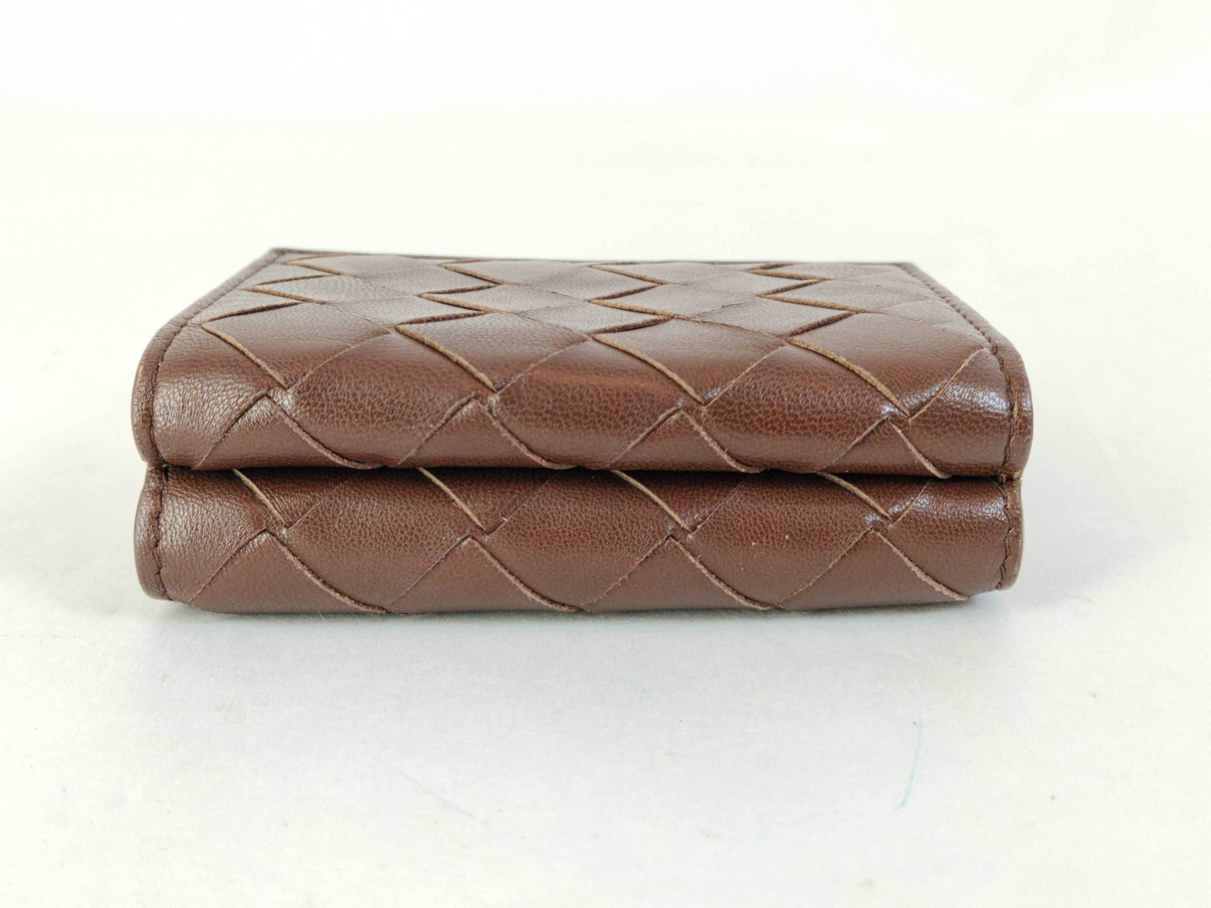 Intrecciato Tri-fold Wallet 609285 — view 6