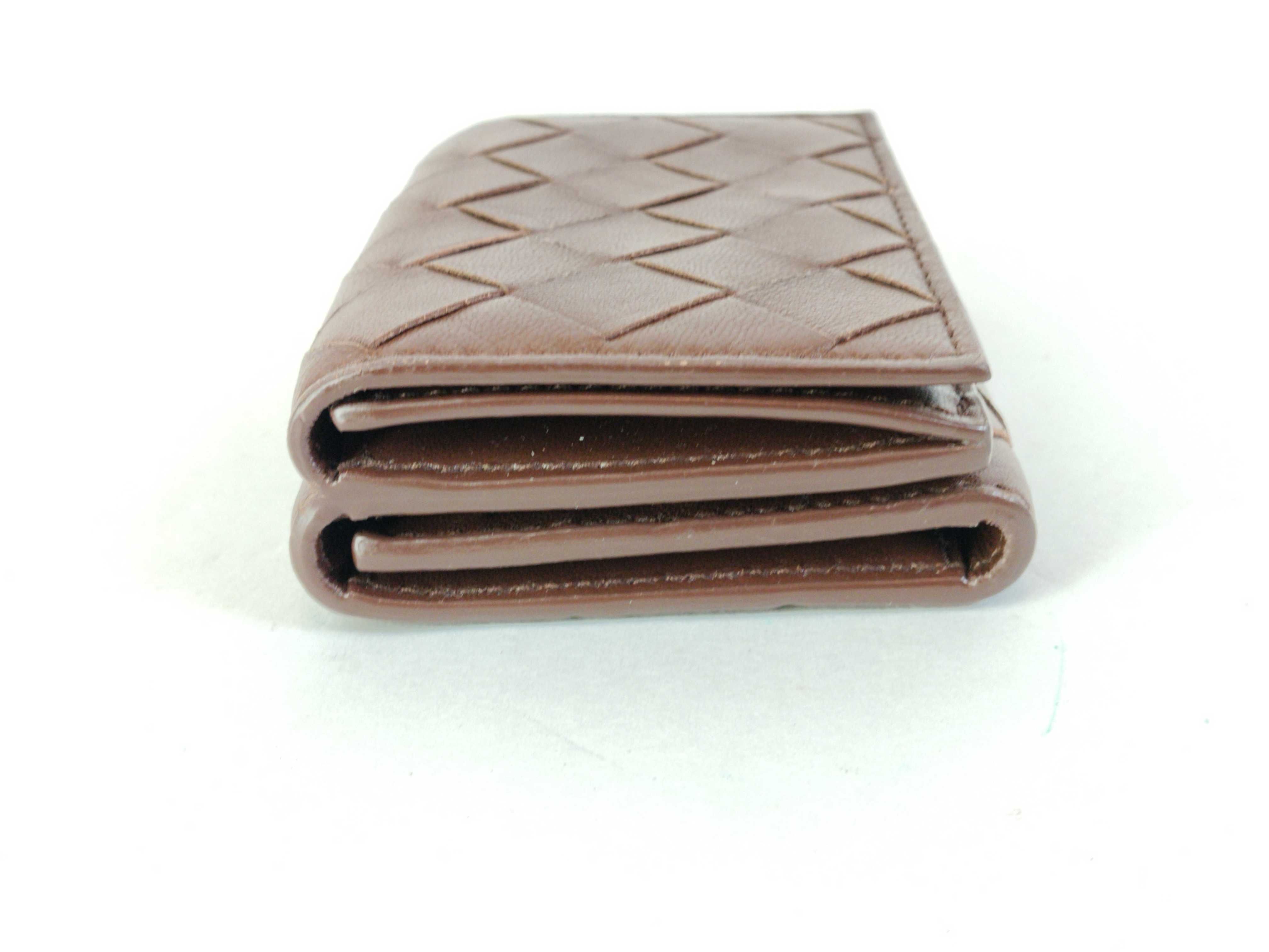 Intrecciato Tri-fold Wallet 609285 — view 7