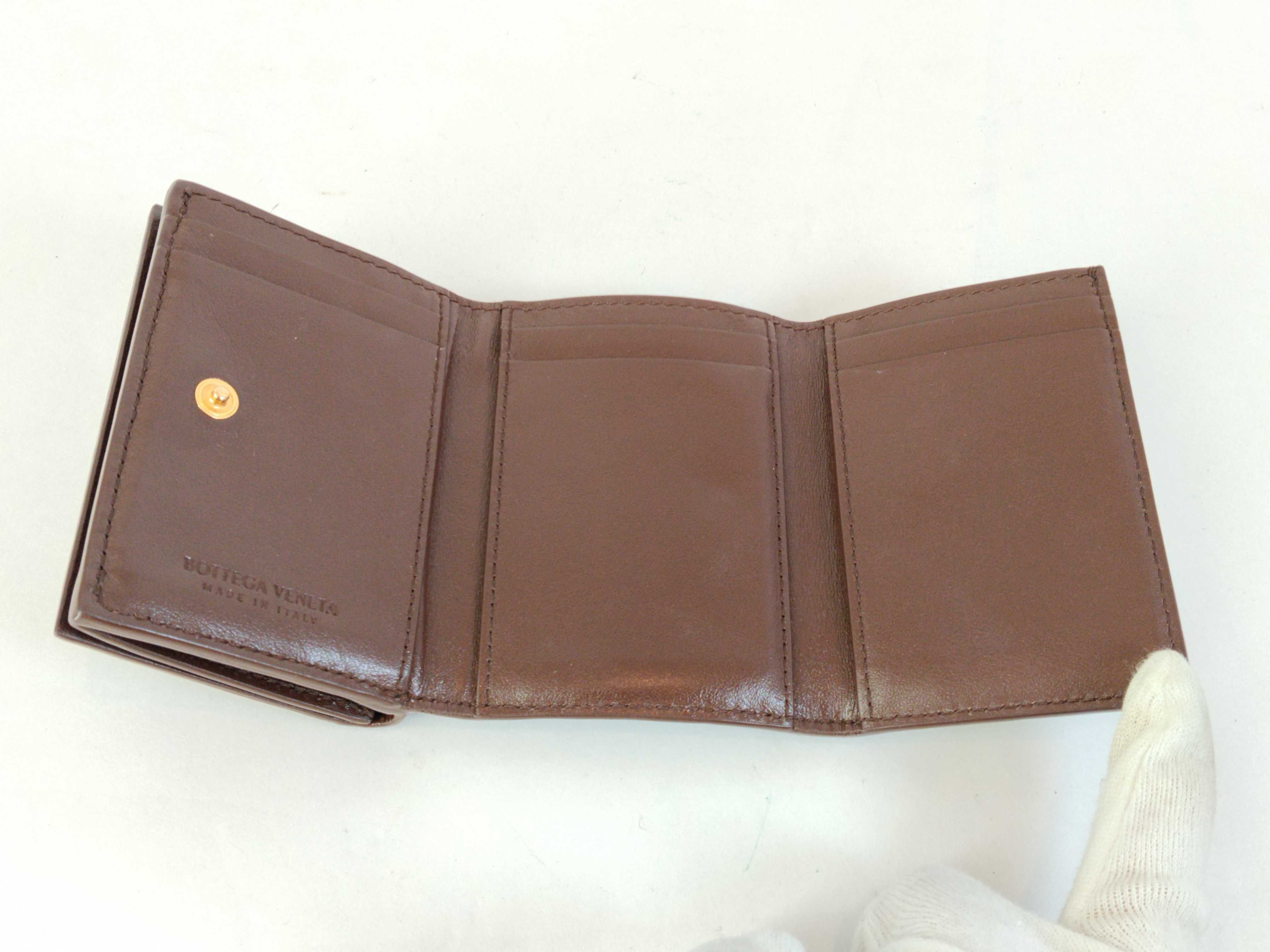 Intrecciato Tri-fold Wallet 609285 — view 8