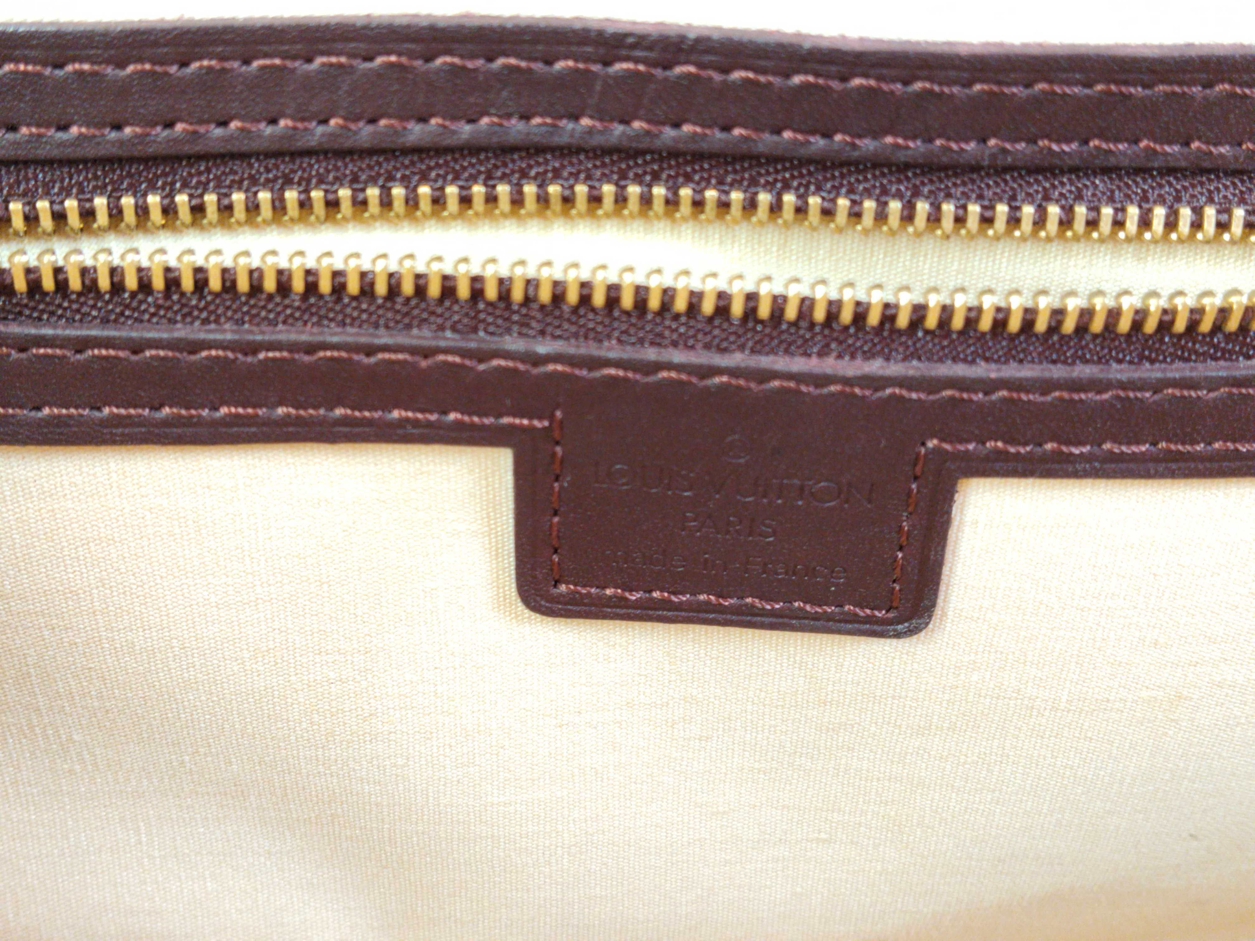 Monogram Mini Alma Long M92207 MI0022 Red x Brown Handbag — view 11