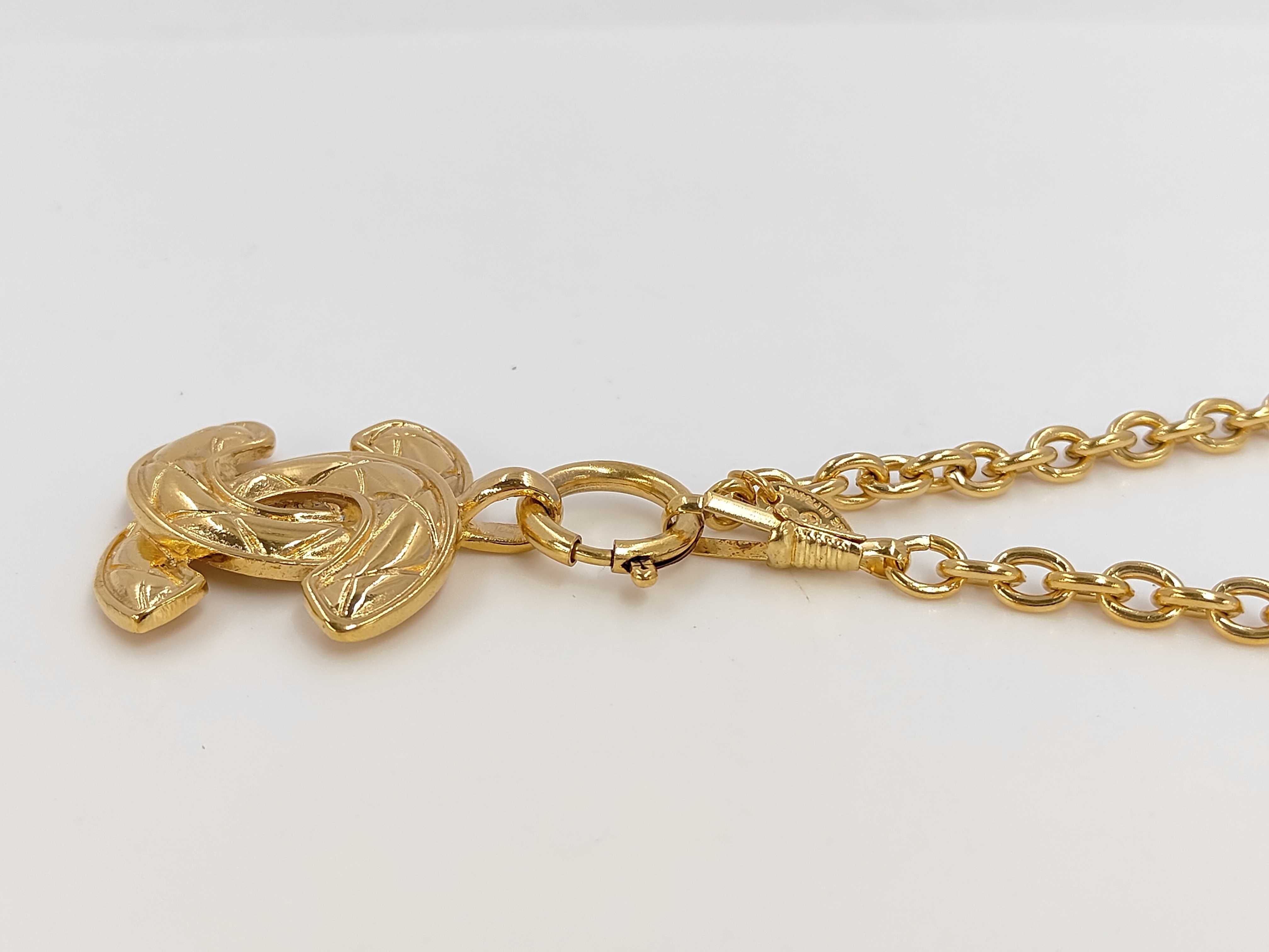 necklace 3856 Coco Mark Matelassé, no year stamped, gold necklace — view 3