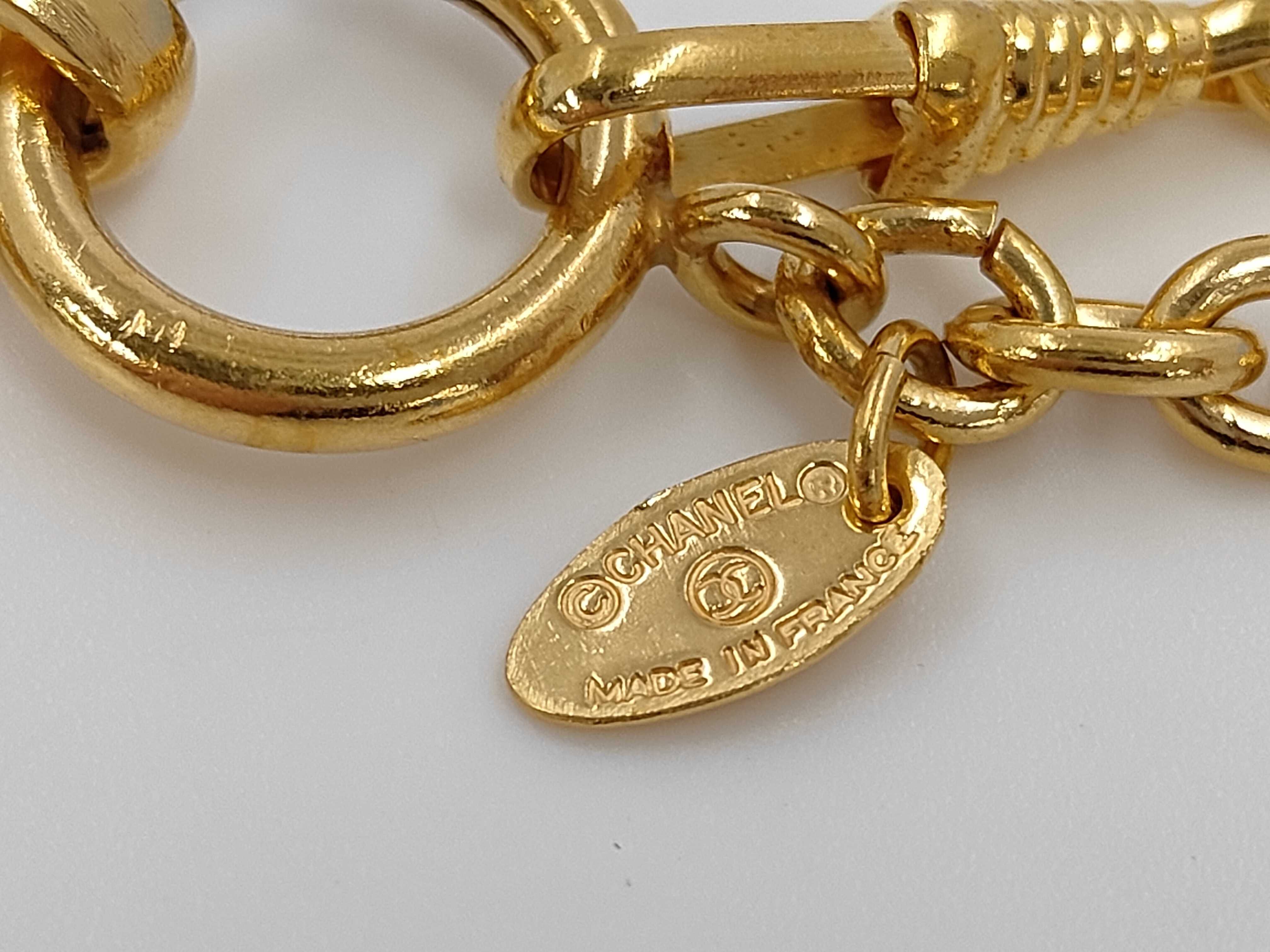 necklace 3856 Coco Mark Matelassé, no year stamped, gold necklace — view 5