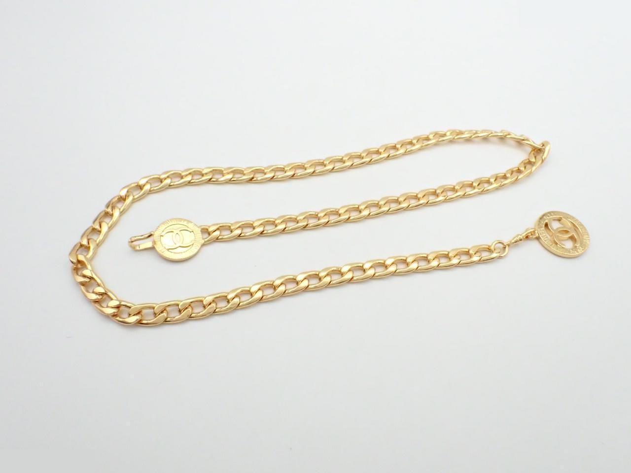 Comes with box. Coco Gold belt. Total length approximately 80 cm. — view 2