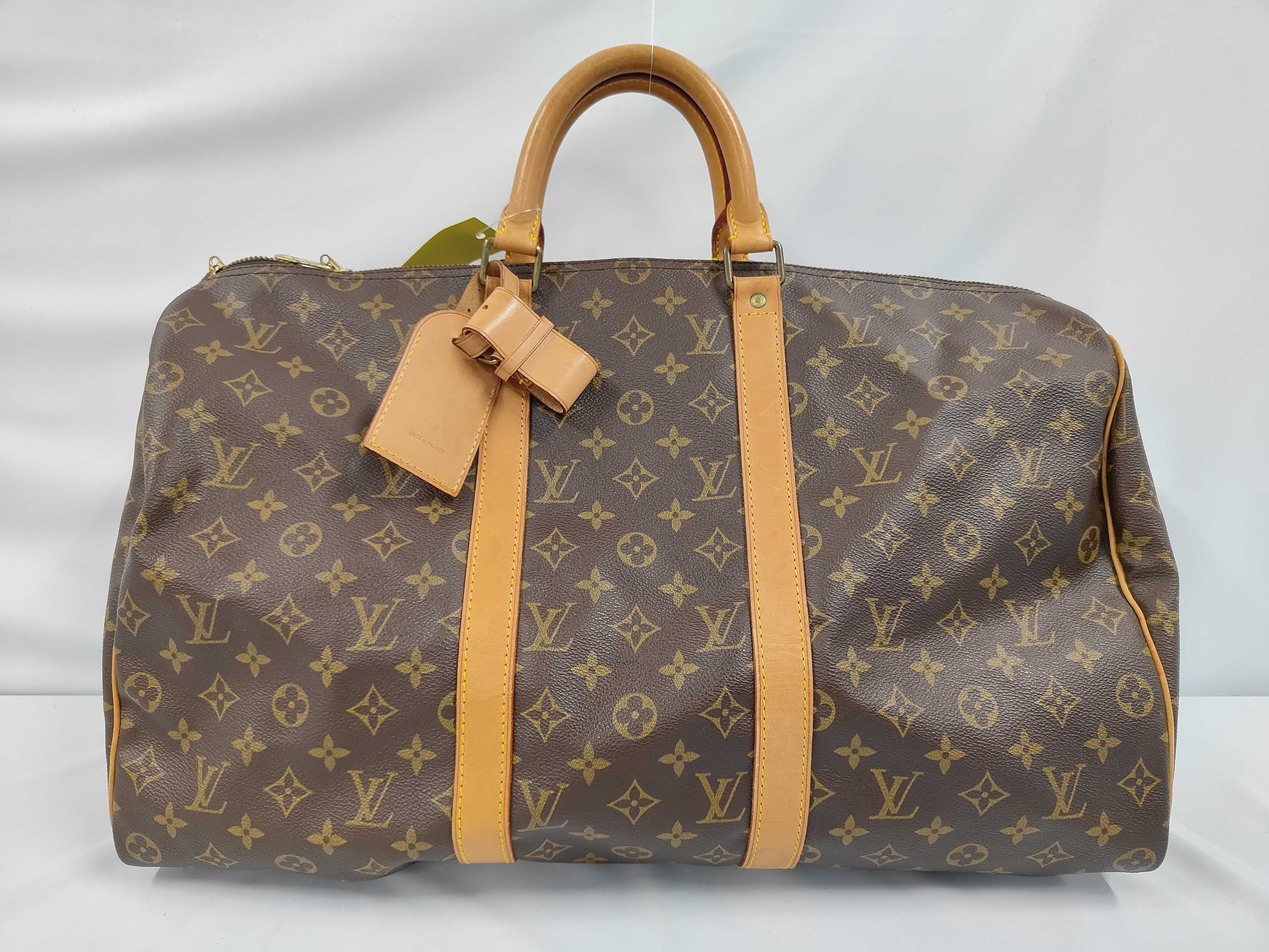 Monogram M41426 Keepall 50 Boston Bag