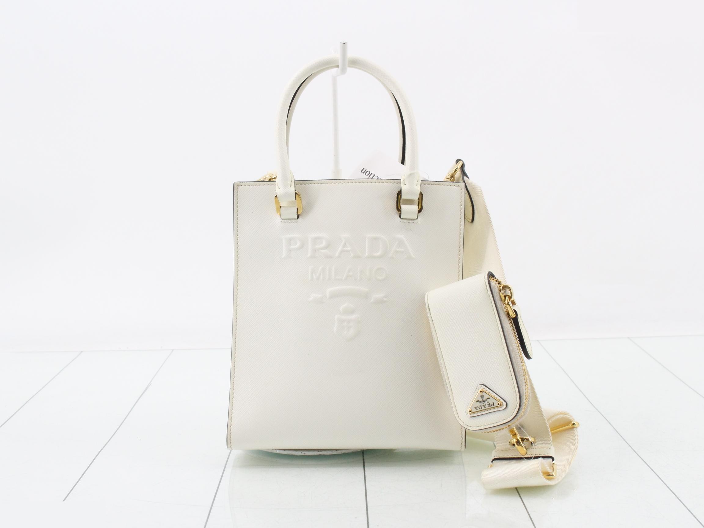 Logo Leather Shoulder Bag