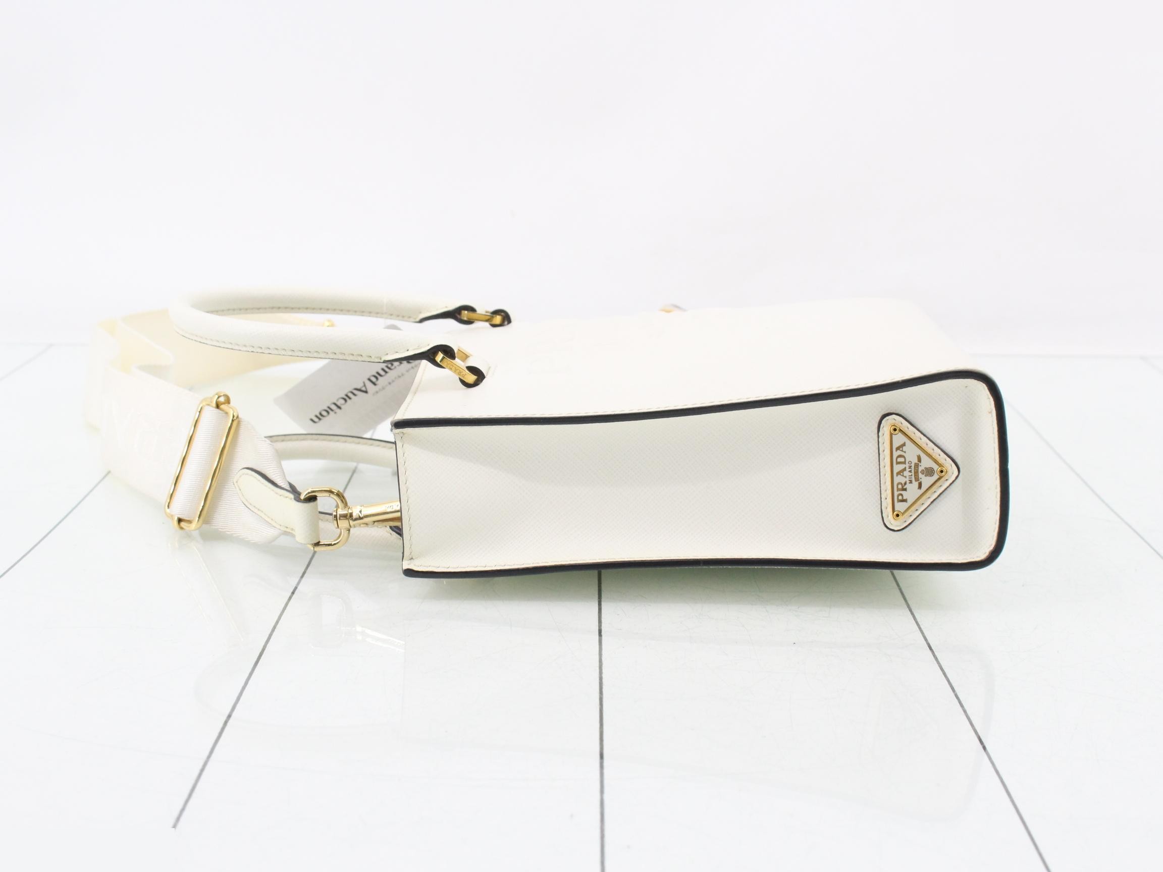 Logo Leather Shoulder Bag — view 4