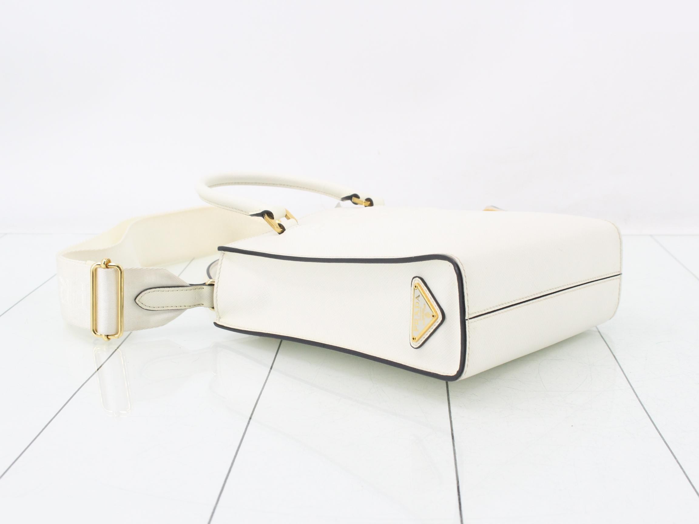 Logo Leather Shoulder Bag — view 5