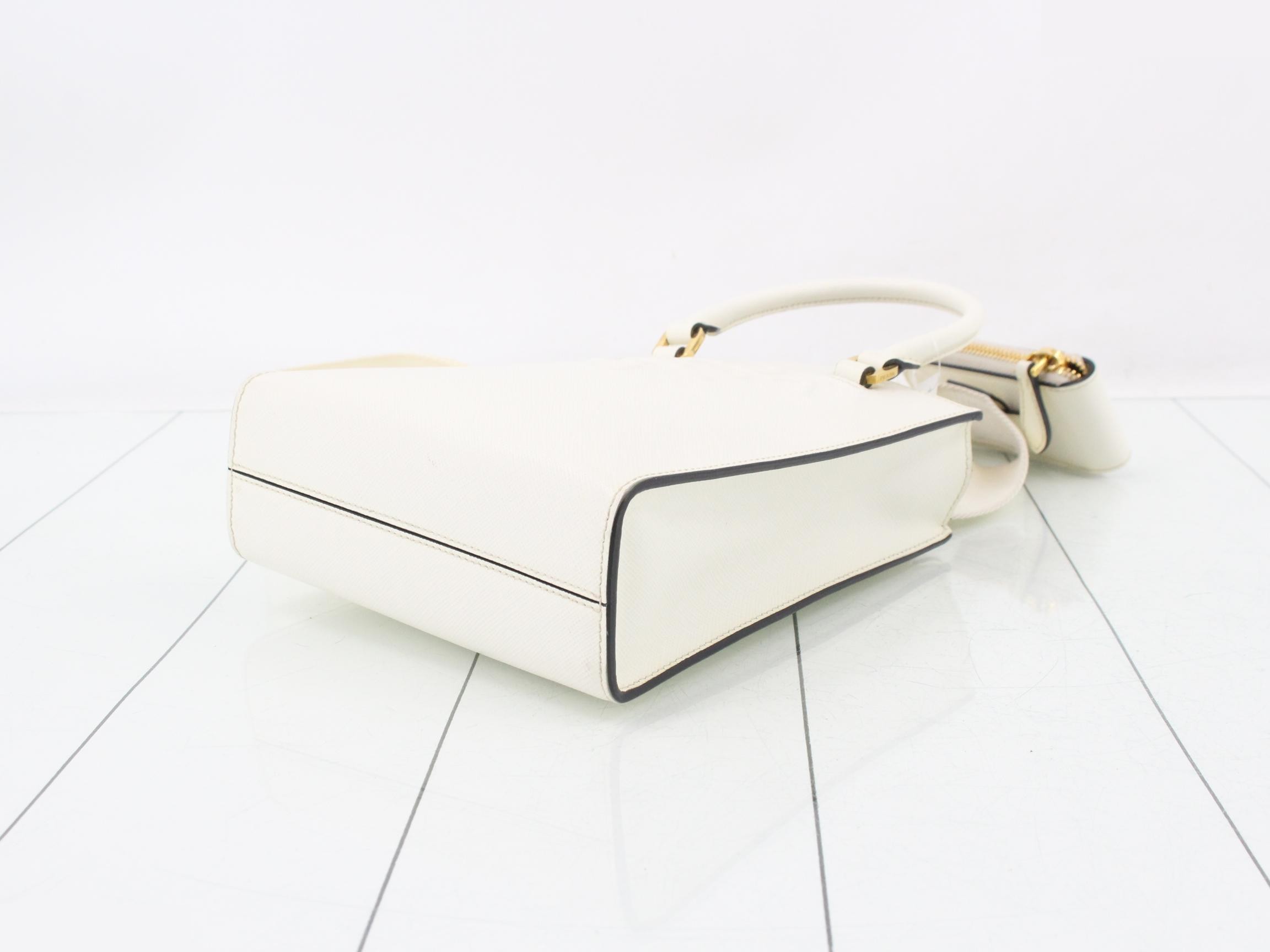 Logo Leather Shoulder Bag — view 6