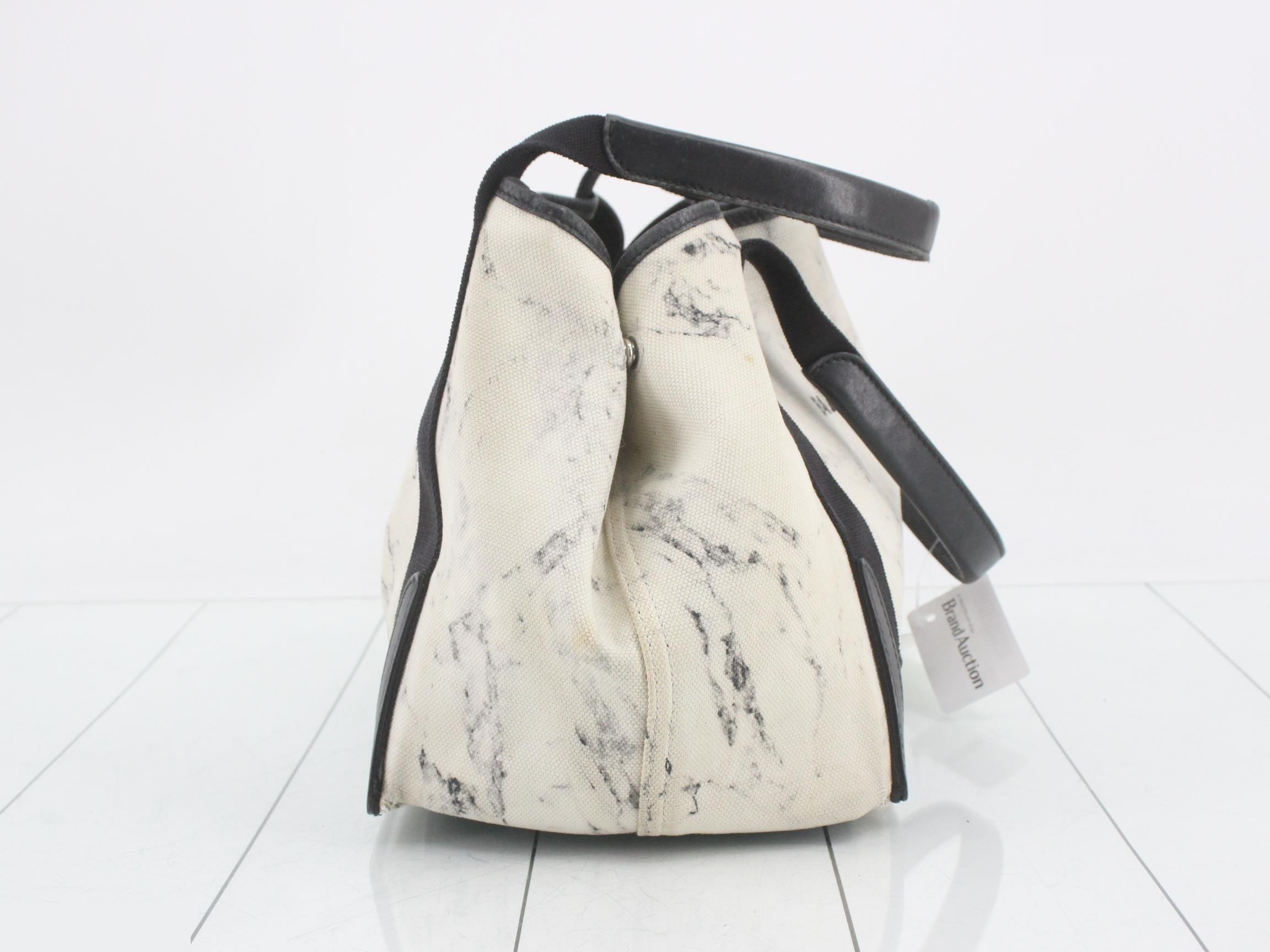 Navy Cabas with pouch — view 4