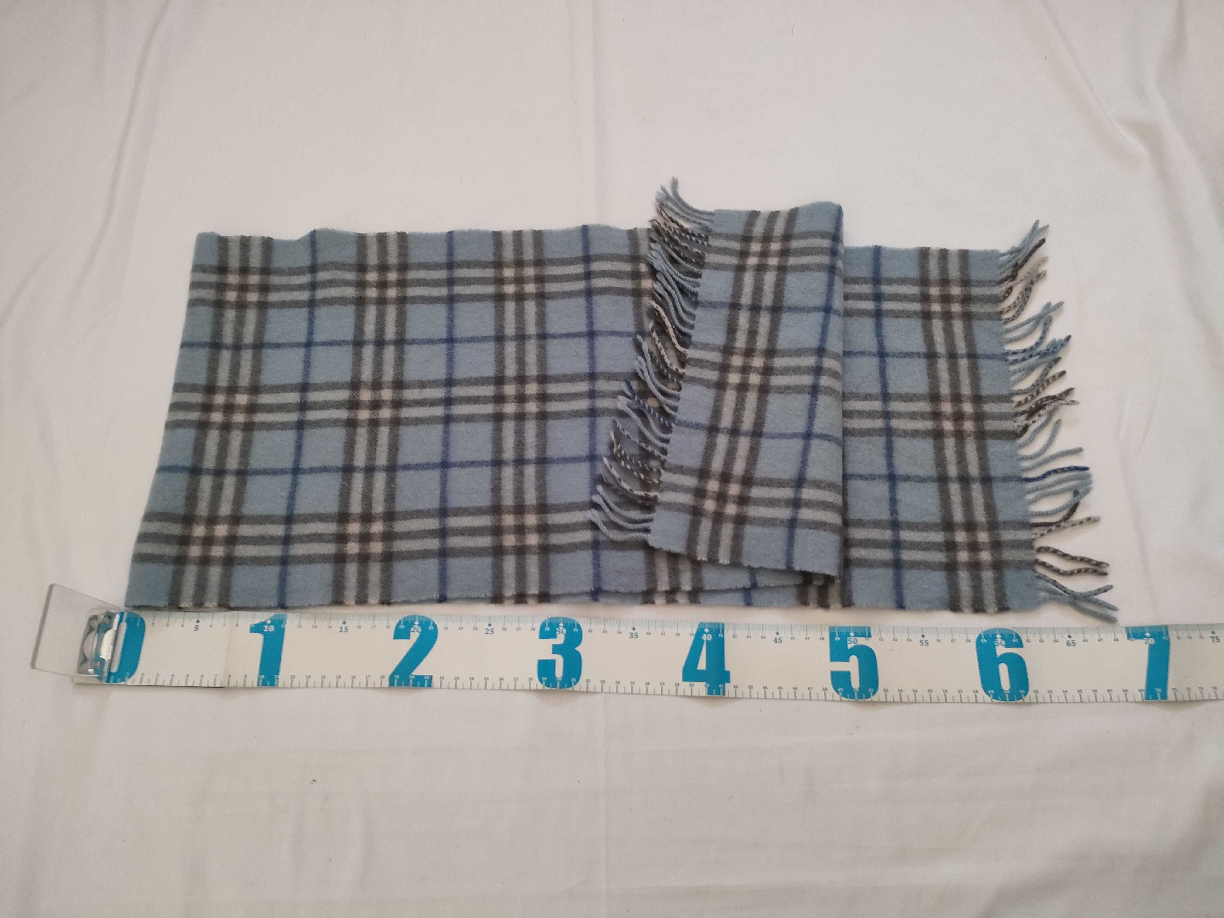 scarf, Nova check pattern, cashmere, and other accessories. — view 2