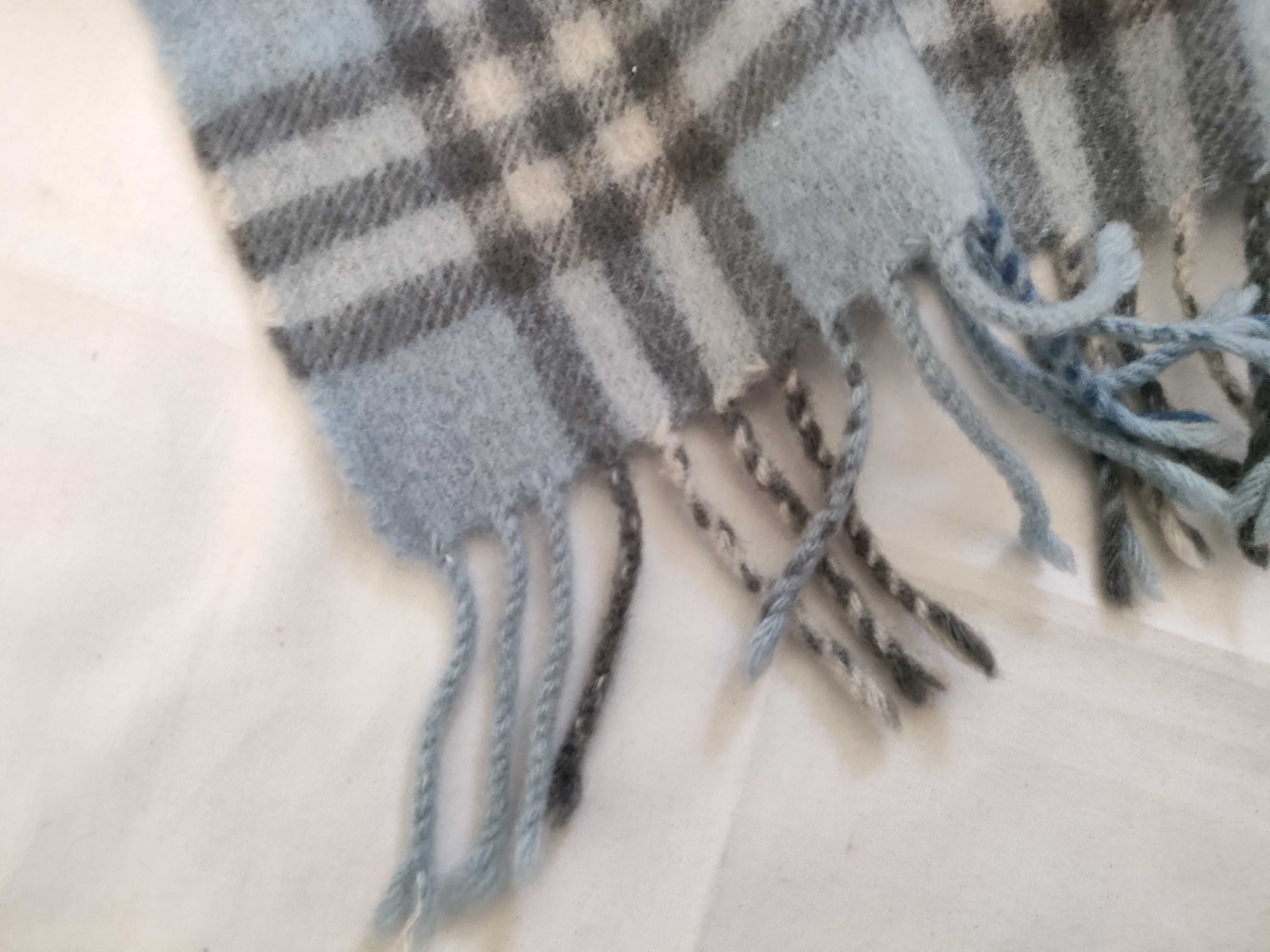 scarf, Nova check pattern, cashmere, and other accessories. — view 3