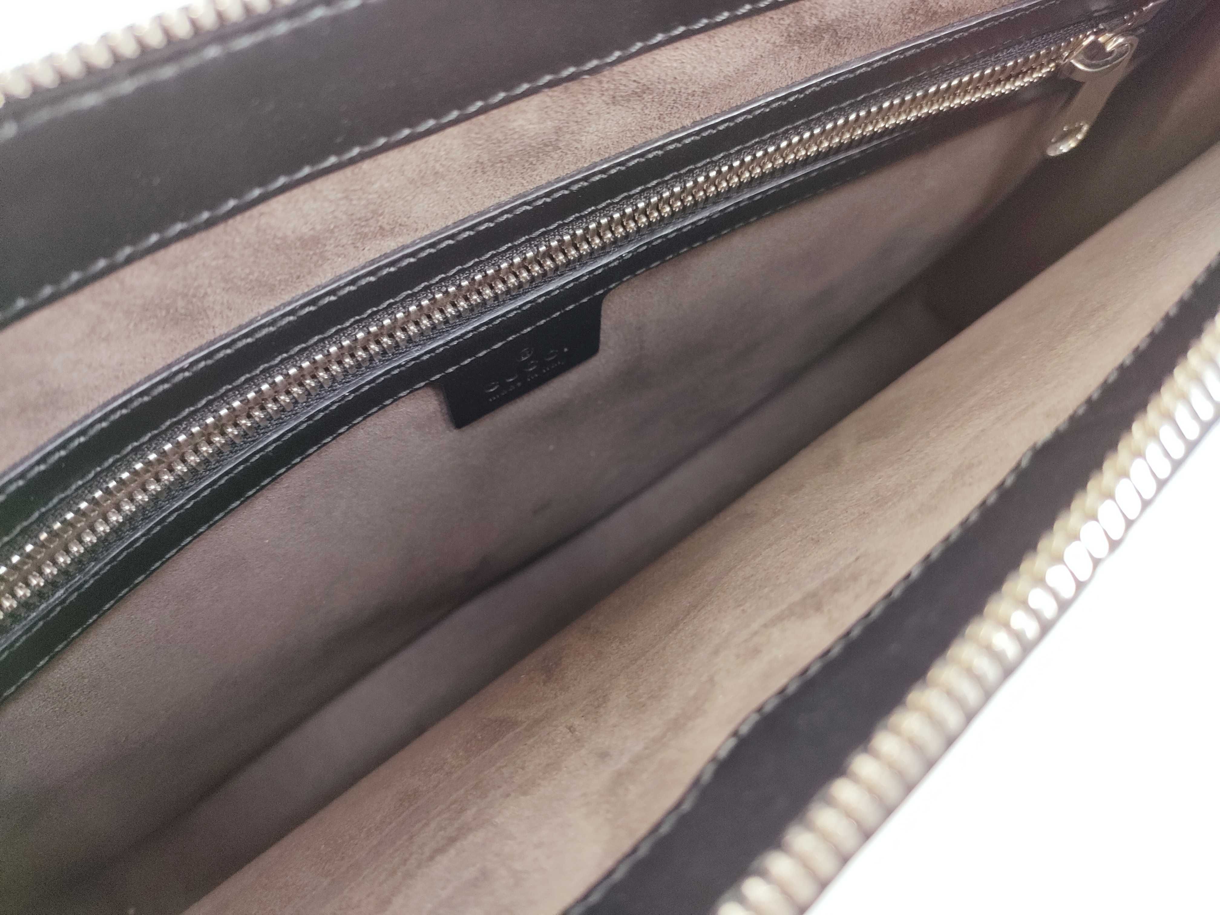 Guccissima Clutch Bag 429004 Black Clutch Bag — view 6