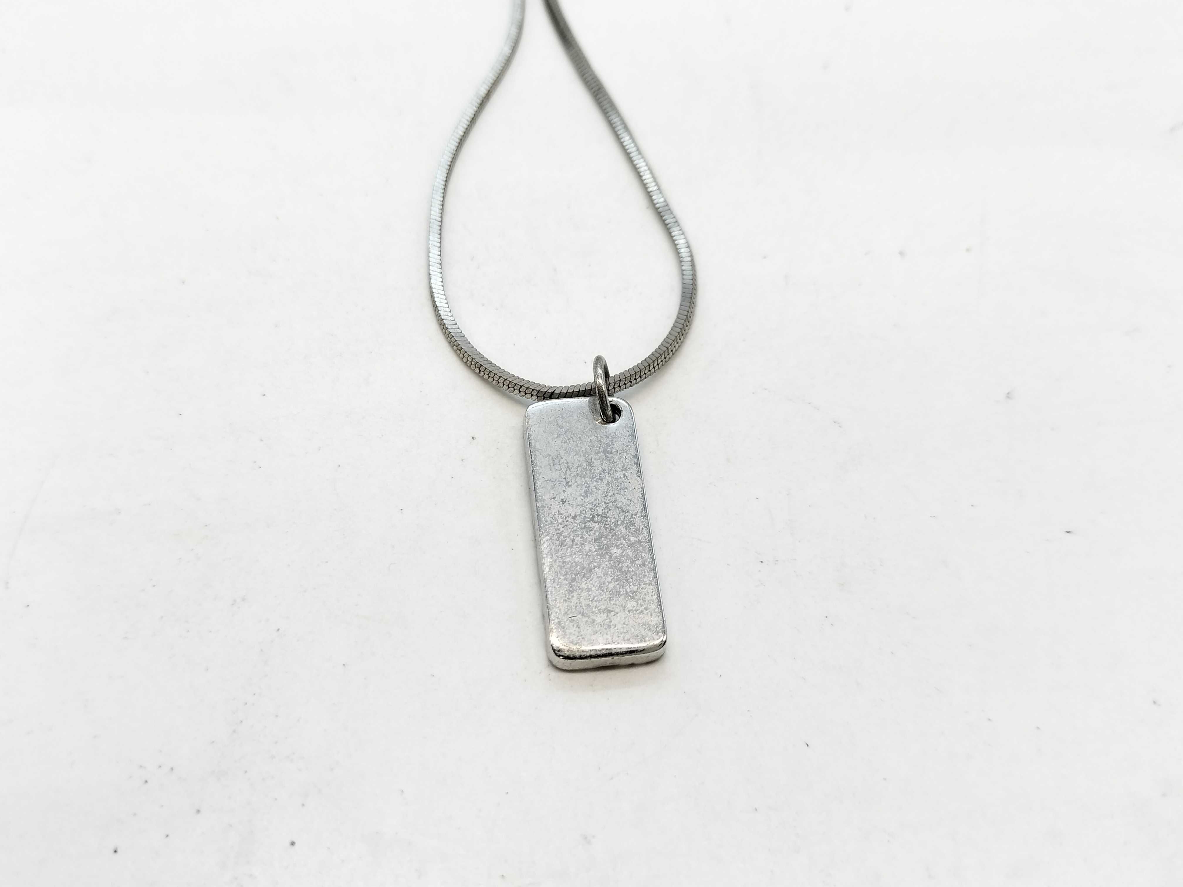 Trotter Plate No.2 Necklace — view 2