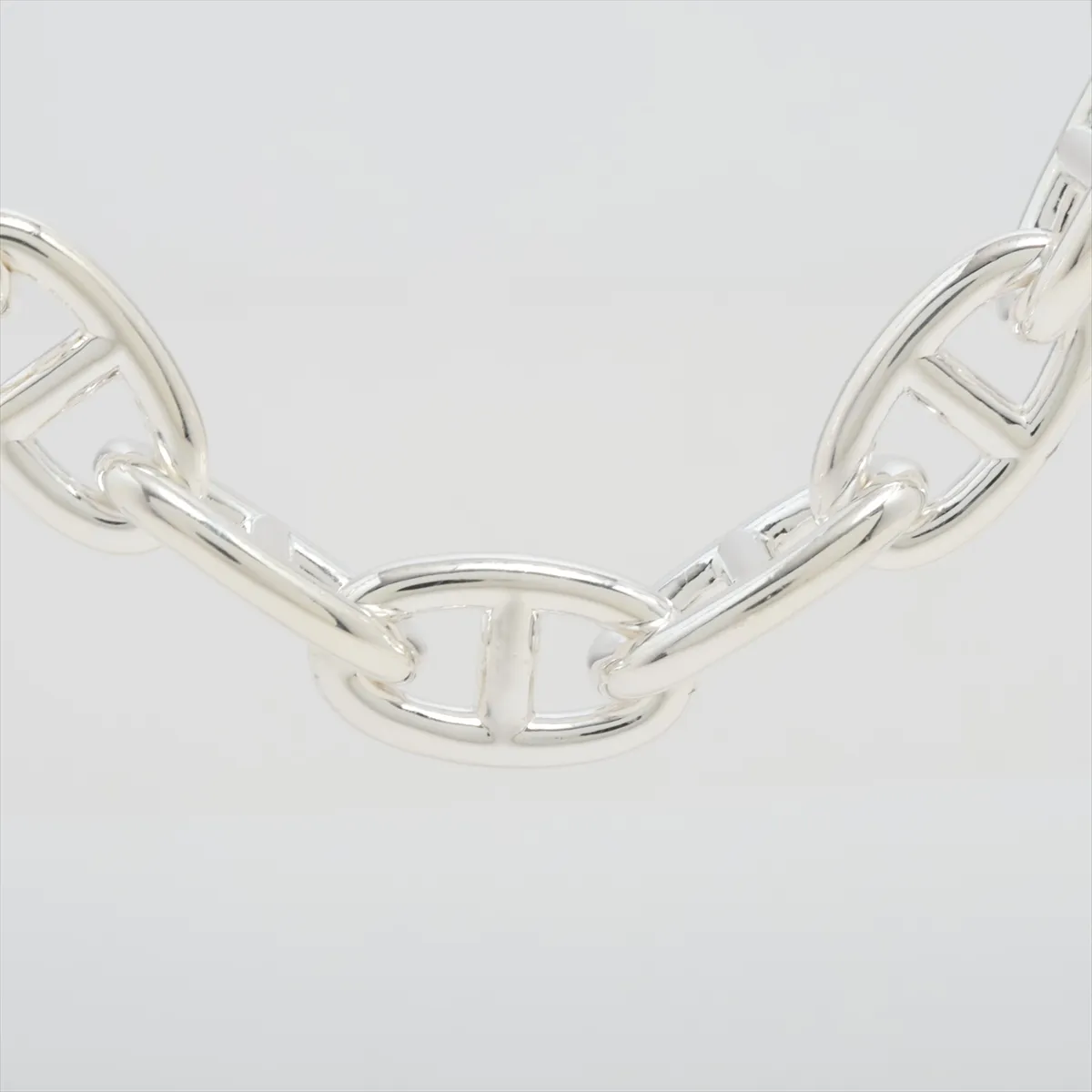 Chaine d'Ancre GM 2025 Necklace, 29 links, 925 silver, 125.9g, 25G136789. Shows signs of wear, including — view 2