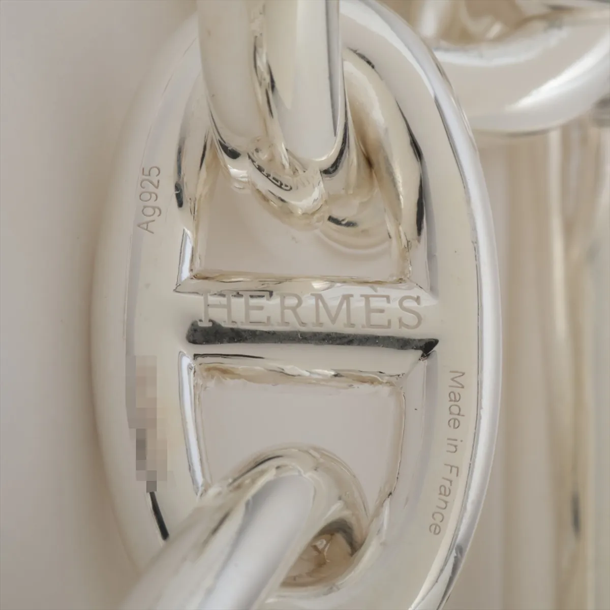 Chaine d'Ancre GM 2025 Necklace, 29 links, 925 silver, 125.9g, 25G136789. Shows signs of wear, including — view 4
