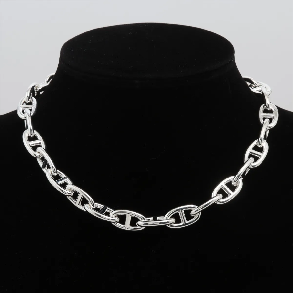 Chaine d'Ancre GM 2025 Necklace, 29 links, 925 silver, 125.9g, 25G136789. Shows signs of wear, including — view 5