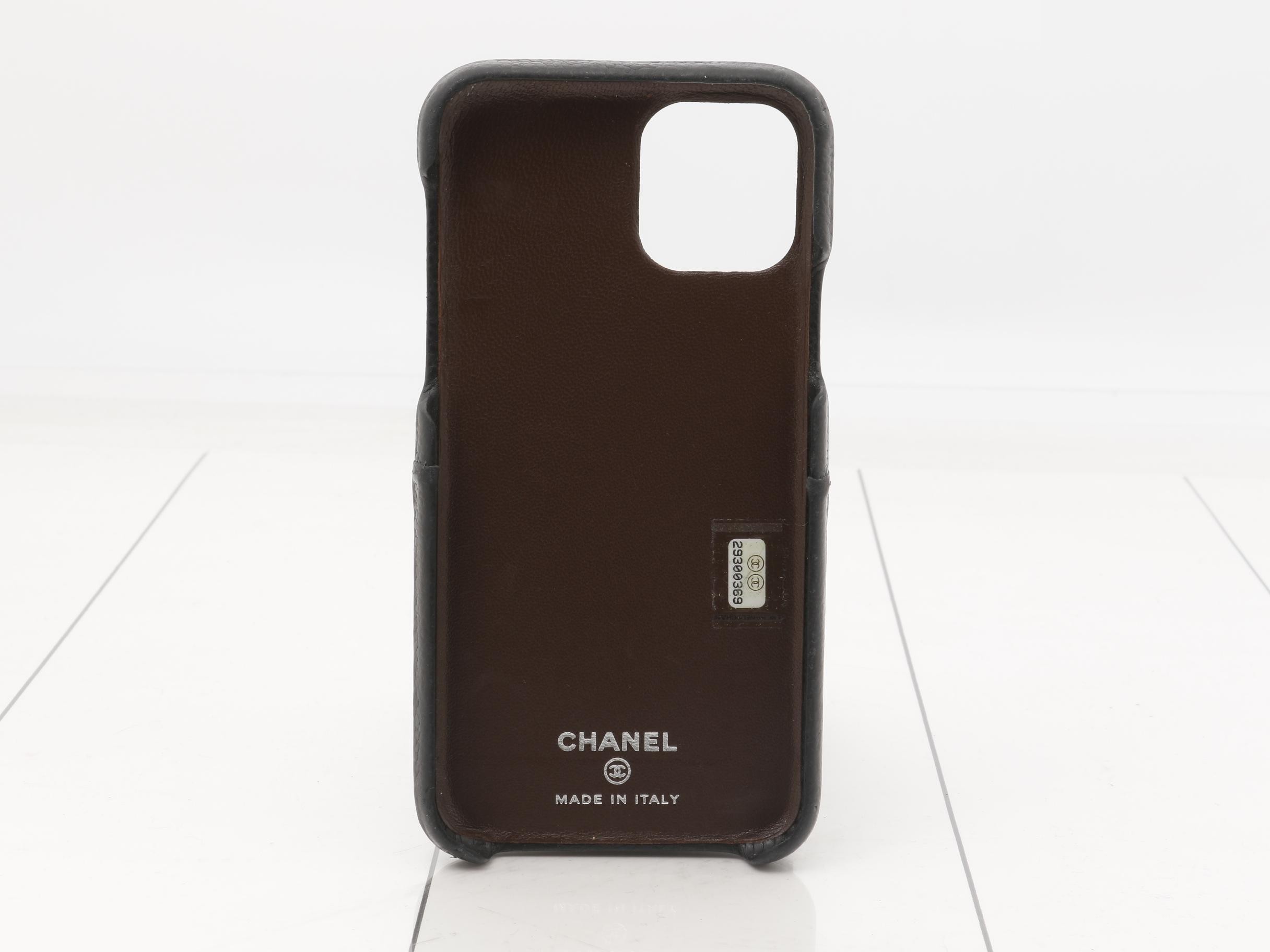 Caviar Skin iPhone 11 Pro Case, Black — view 2