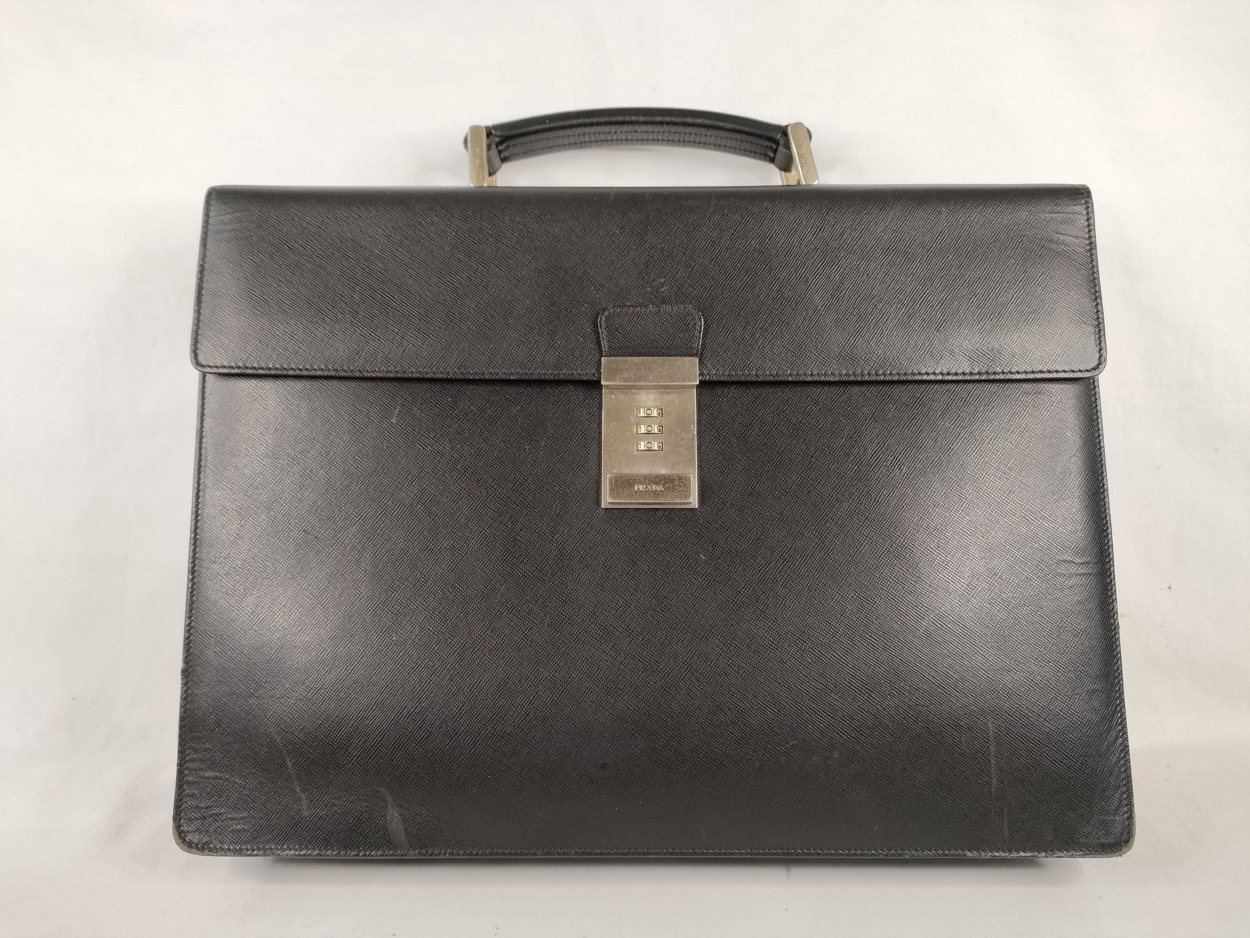 leather briefcase business bag