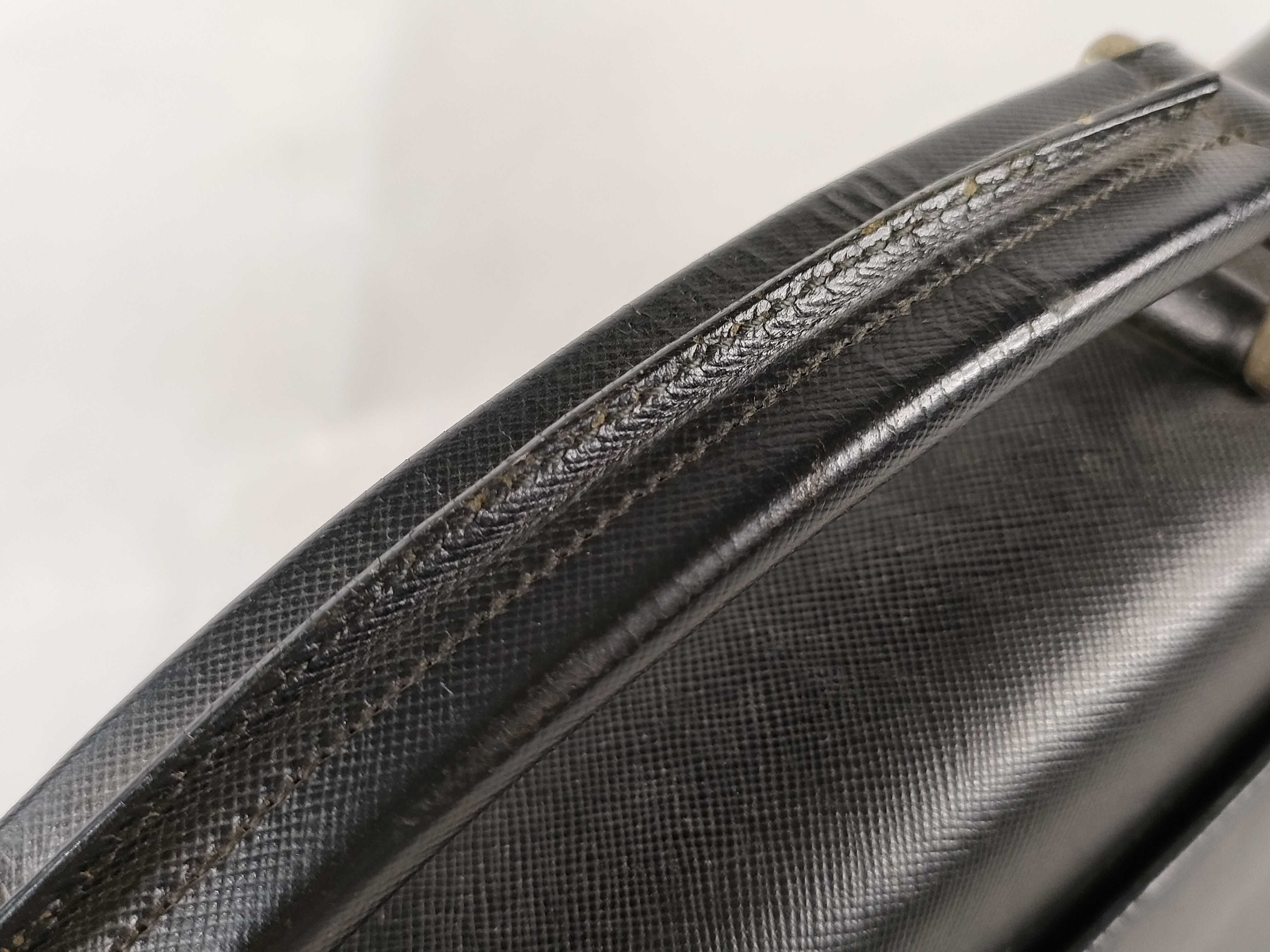 leather briefcase business bag — view 4