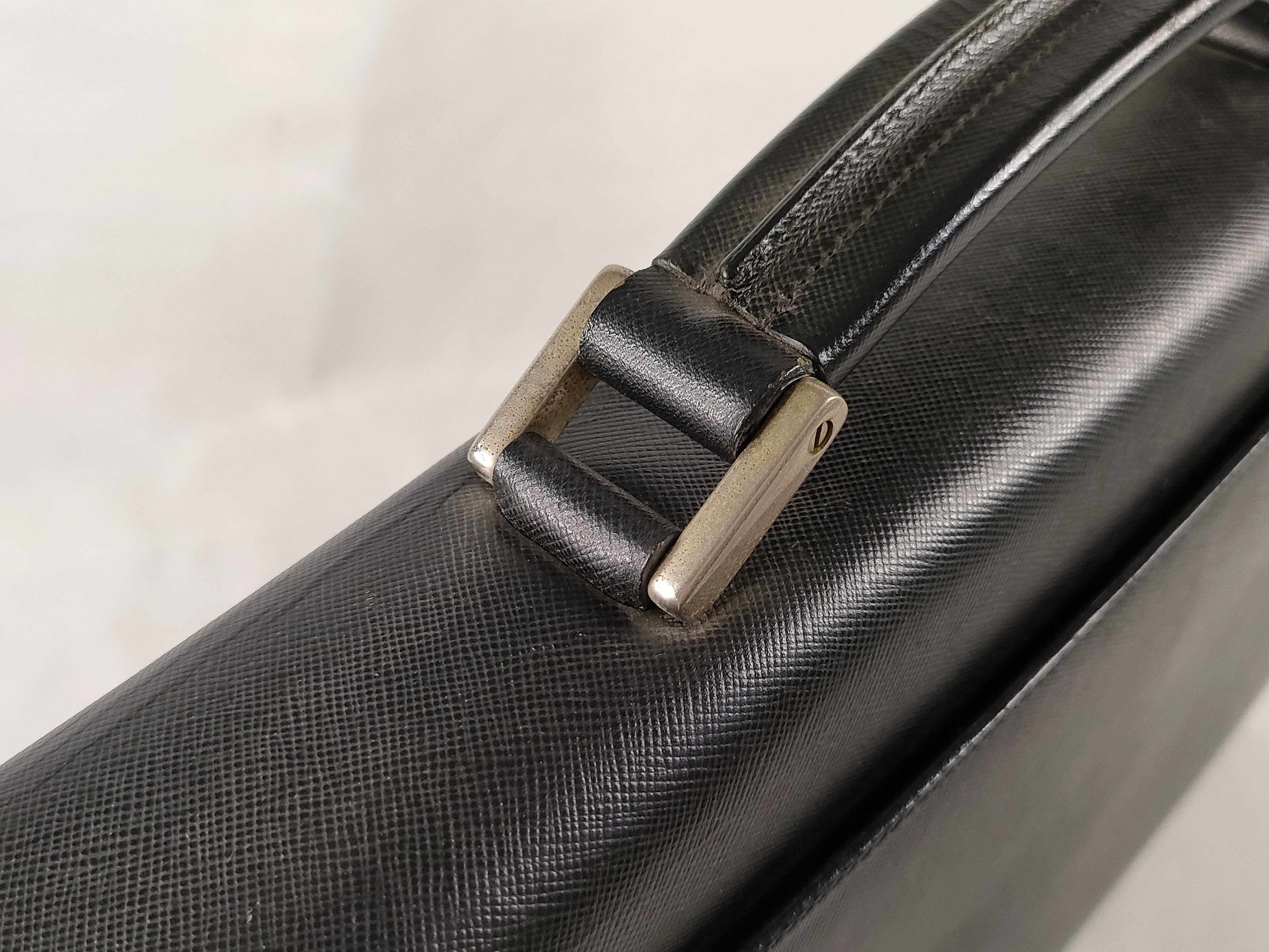 leather briefcase business bag — view 5