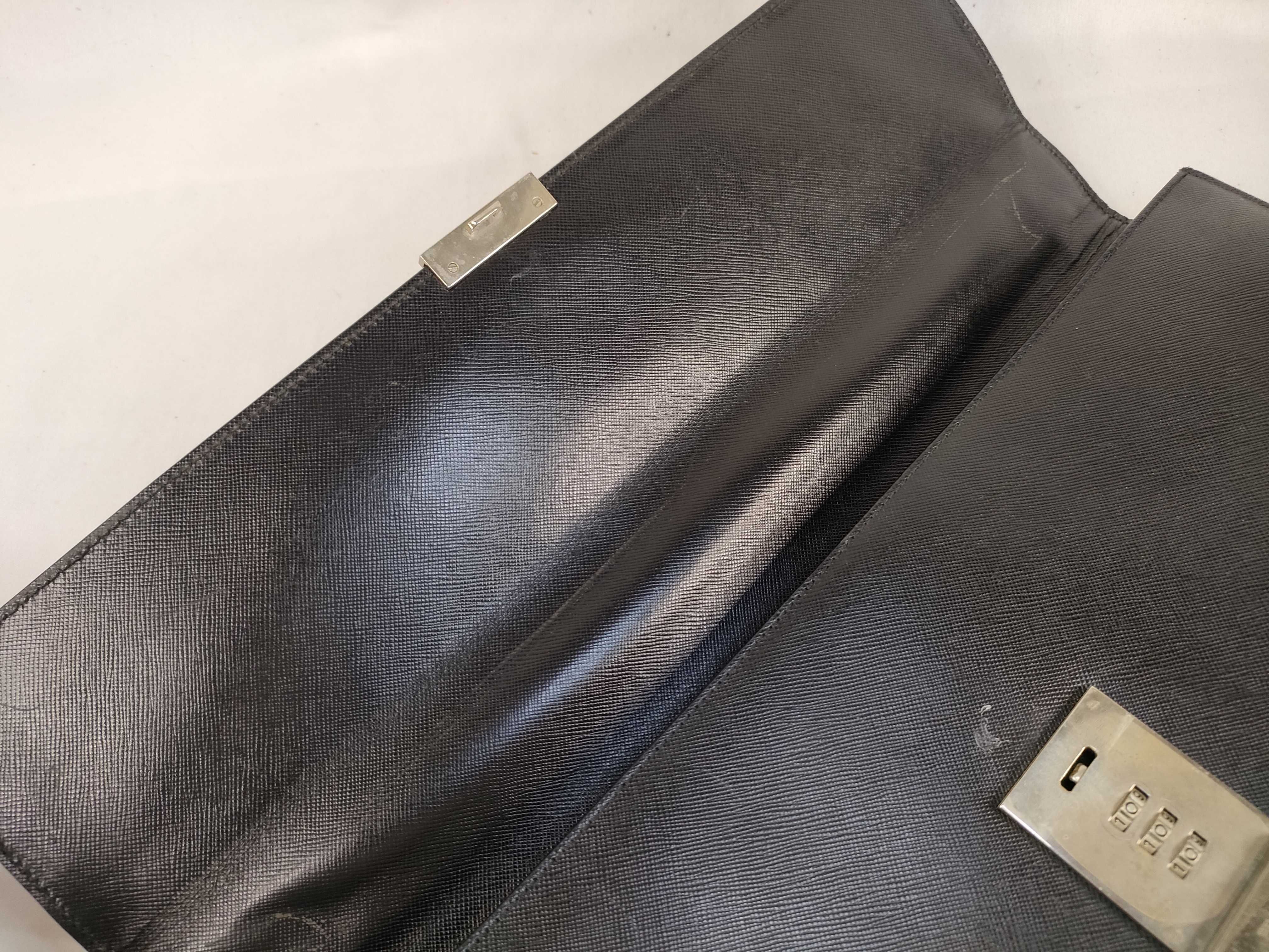 leather briefcase business bag — view 8