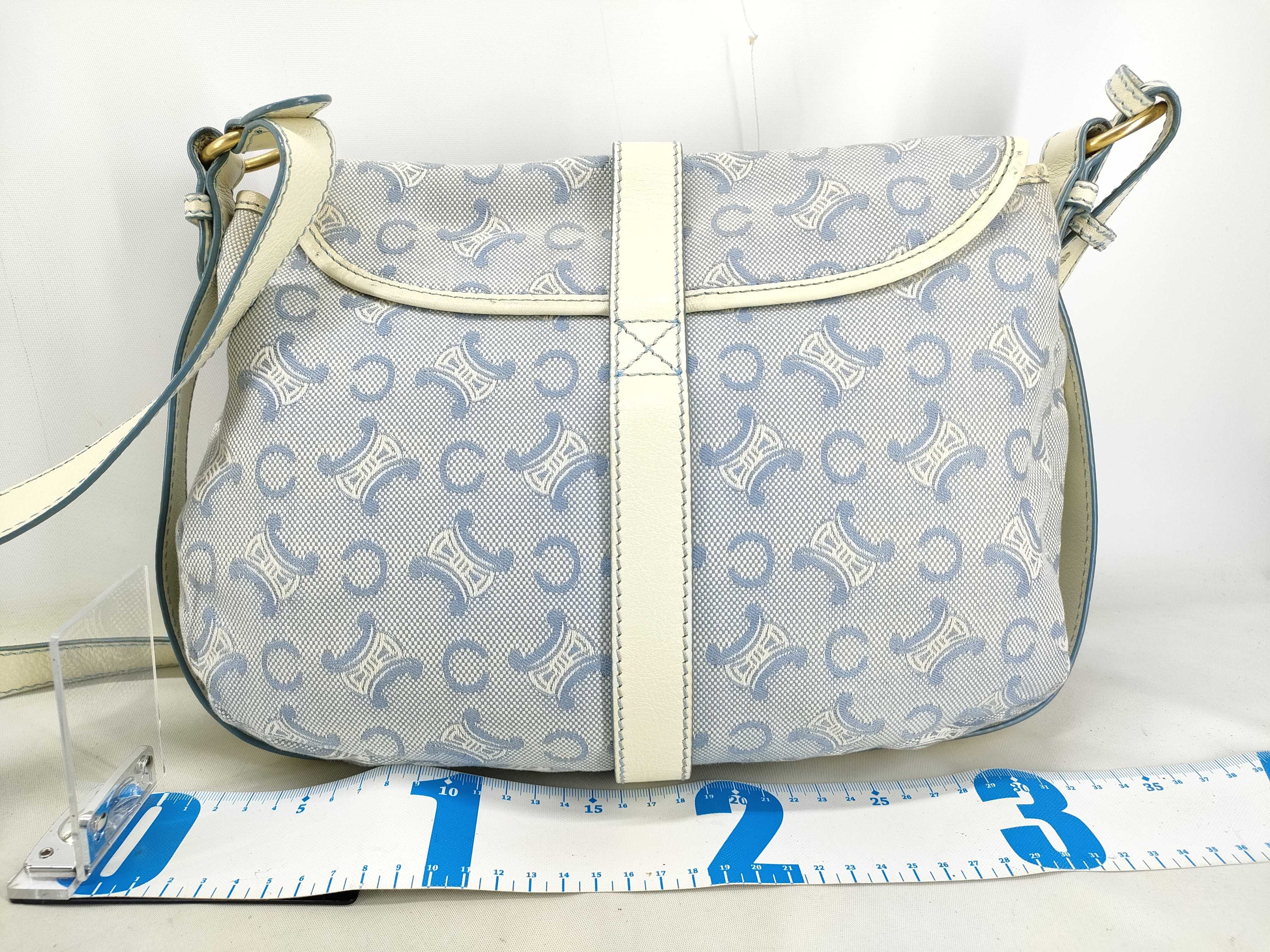 shoulder bag, denim Macadam, Paris Macadam shoulder bag — view 2