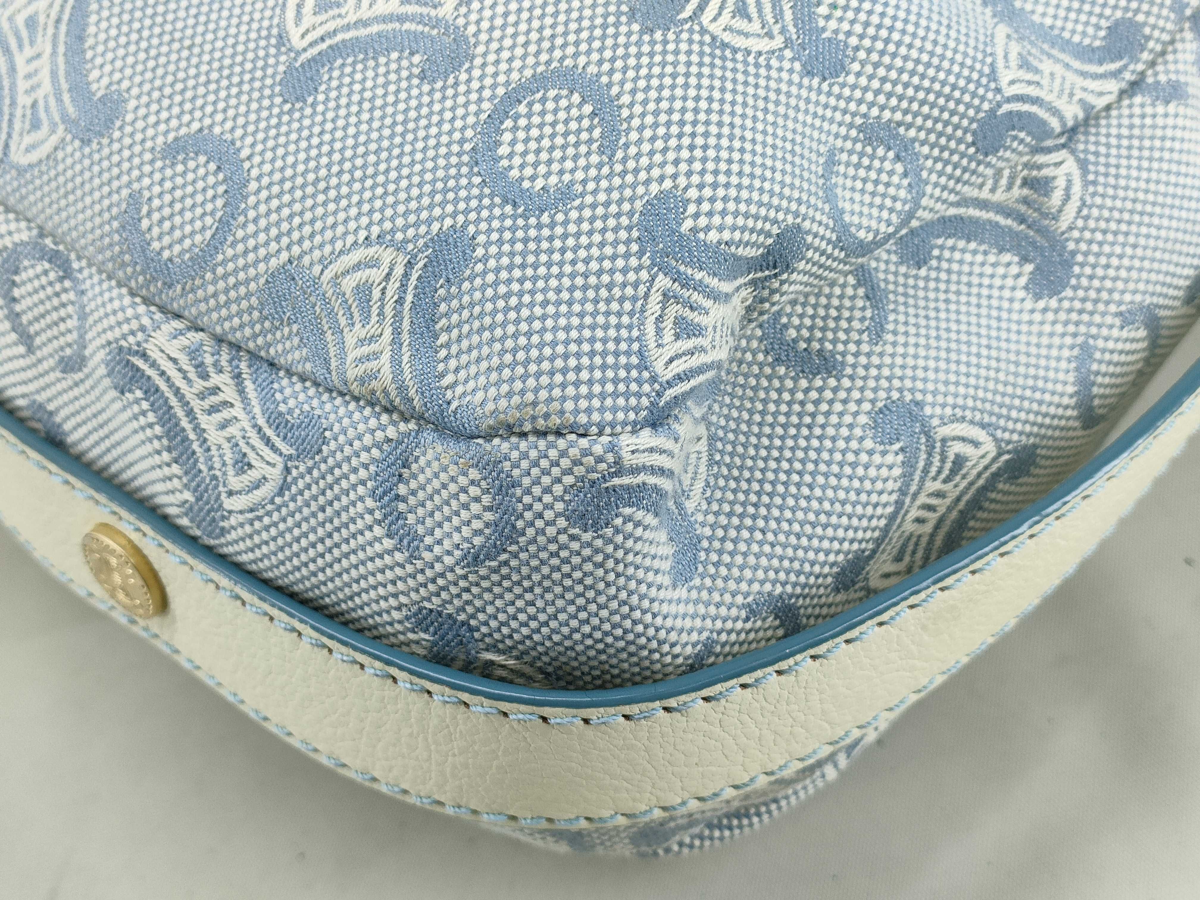shoulder bag, denim Macadam, Paris Macadam shoulder bag — view 4