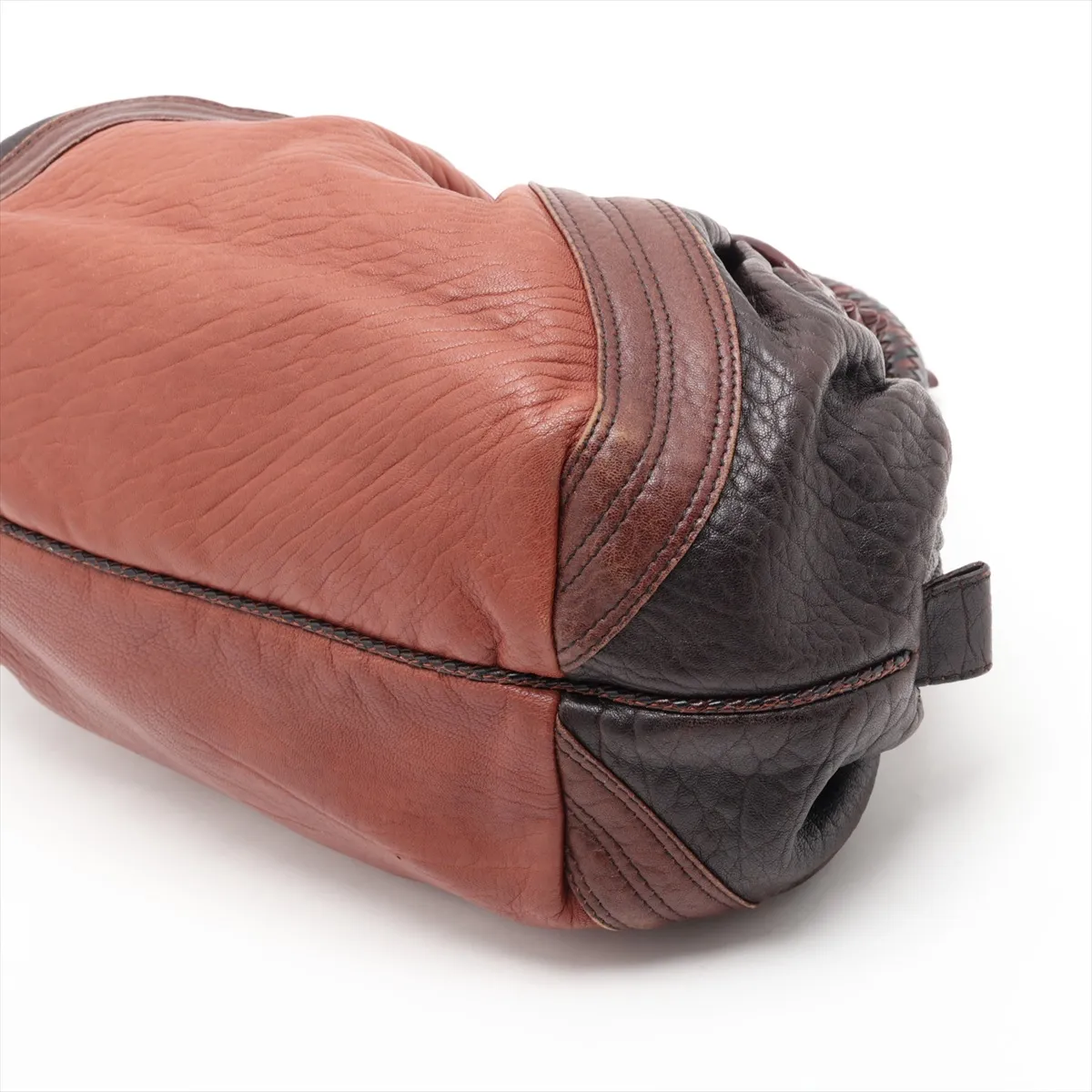 Spy Bag Leather Handbag Brown 8BL078 — view 3