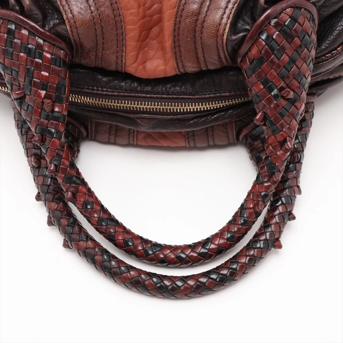 Spy Bag Leather Handbag Brown 8BL078 — view 5