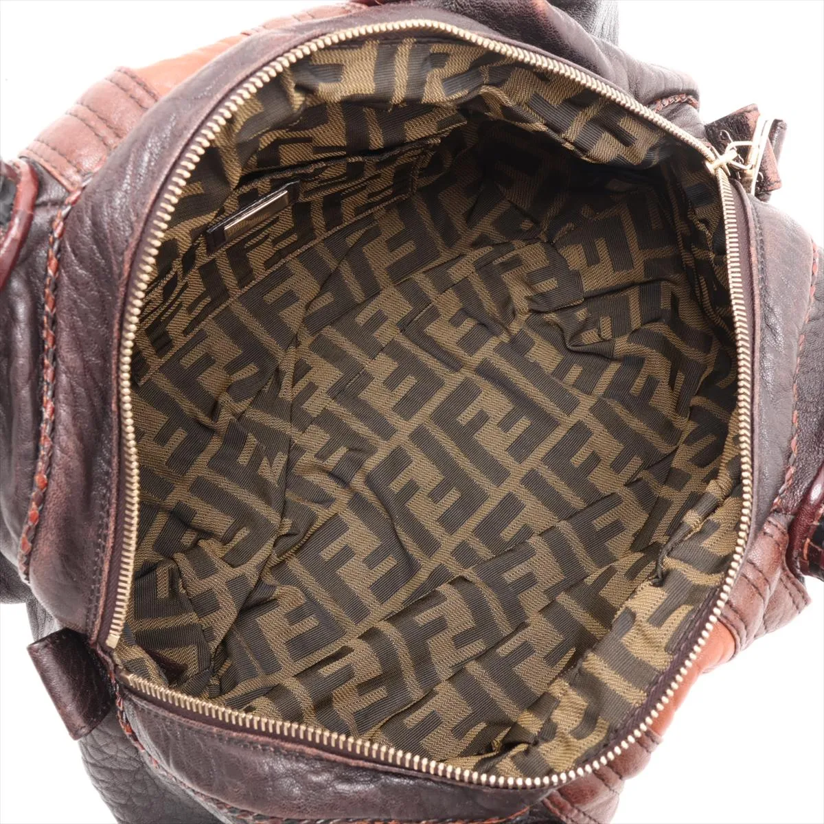 Spy Bag Leather Handbag Brown 8BL078 — view 7