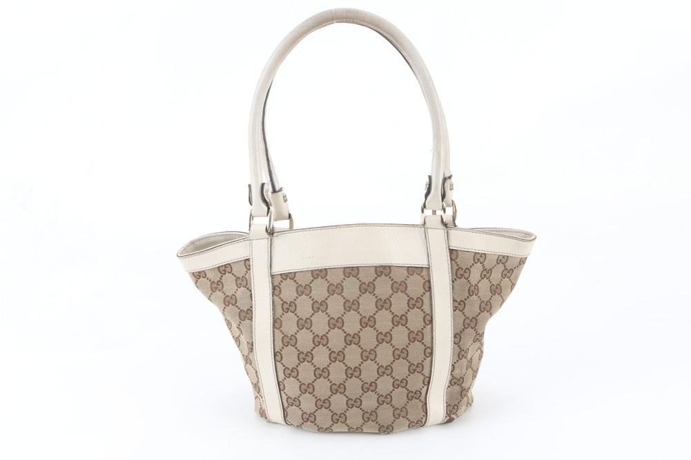 GG Canvas Abby 211988 Leather Tote Bag — view 3
