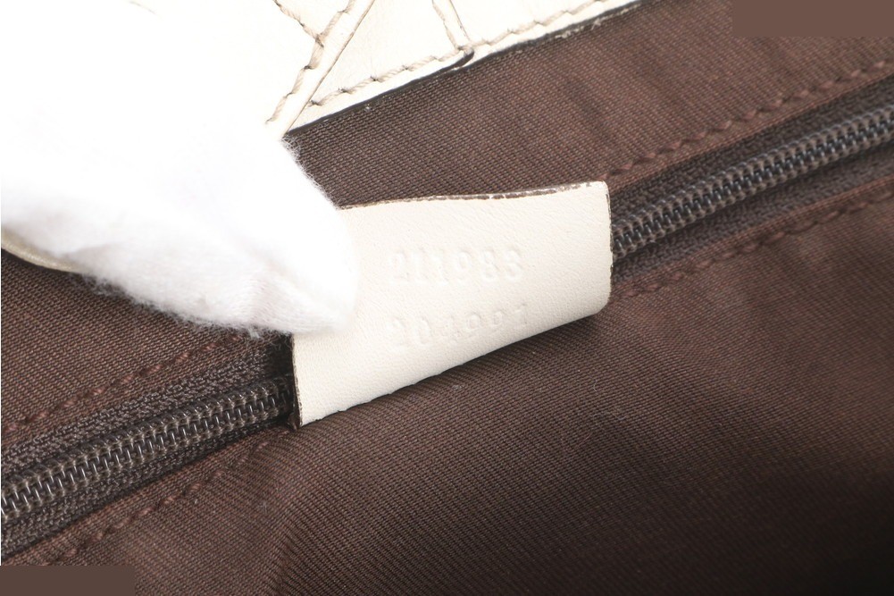 GG Canvas Abby 211988 Leather Tote Bag — view 9