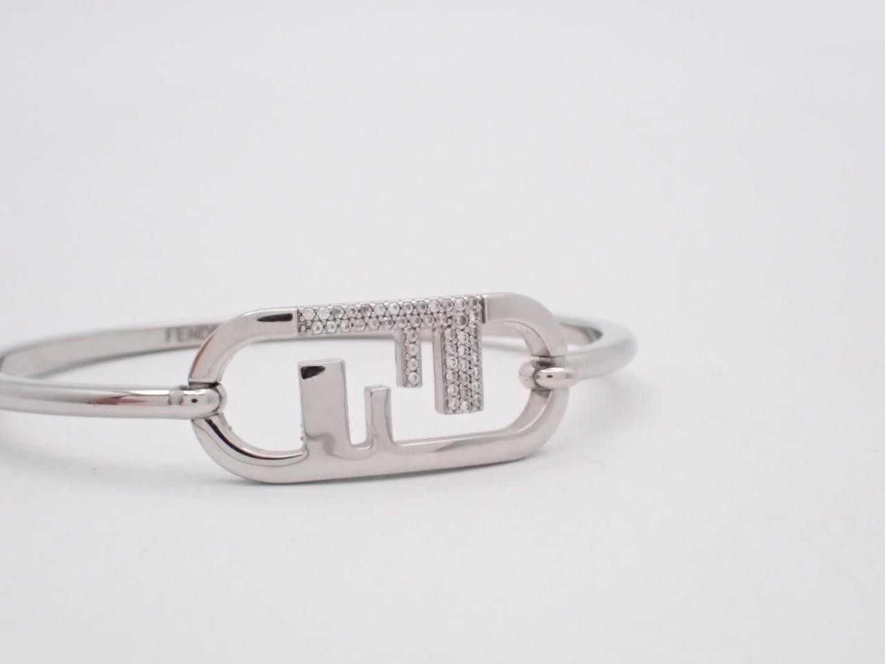 stone bracelet, silver, wrist circumference approximately 16cm — view 3