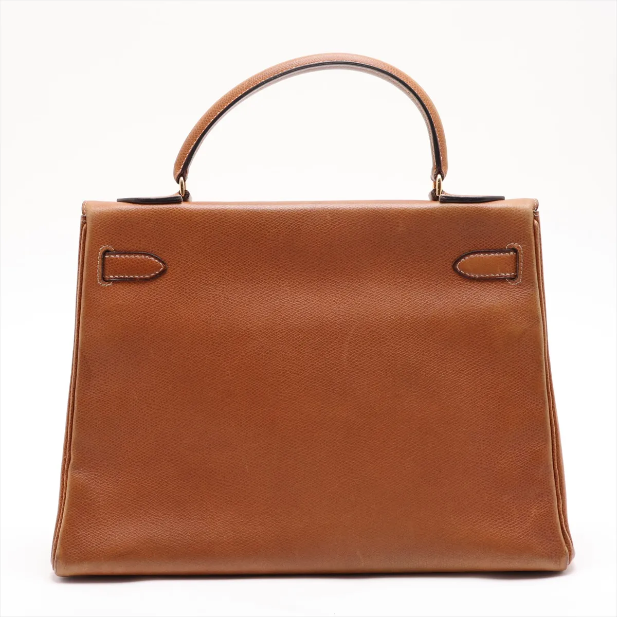 [Individually packaged] Hermes Kelly 32 Retournée Courchevel Beige Gold Hardware G: 1977 — view 2