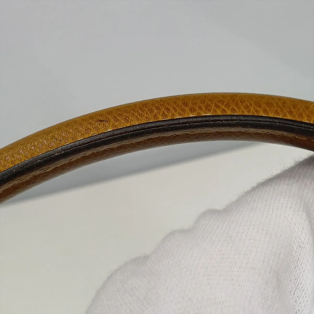 [Individually packaged] Hermes Kelly 32 Retournée Courchevel Beige Gold Hardware G: 1977 — view 14