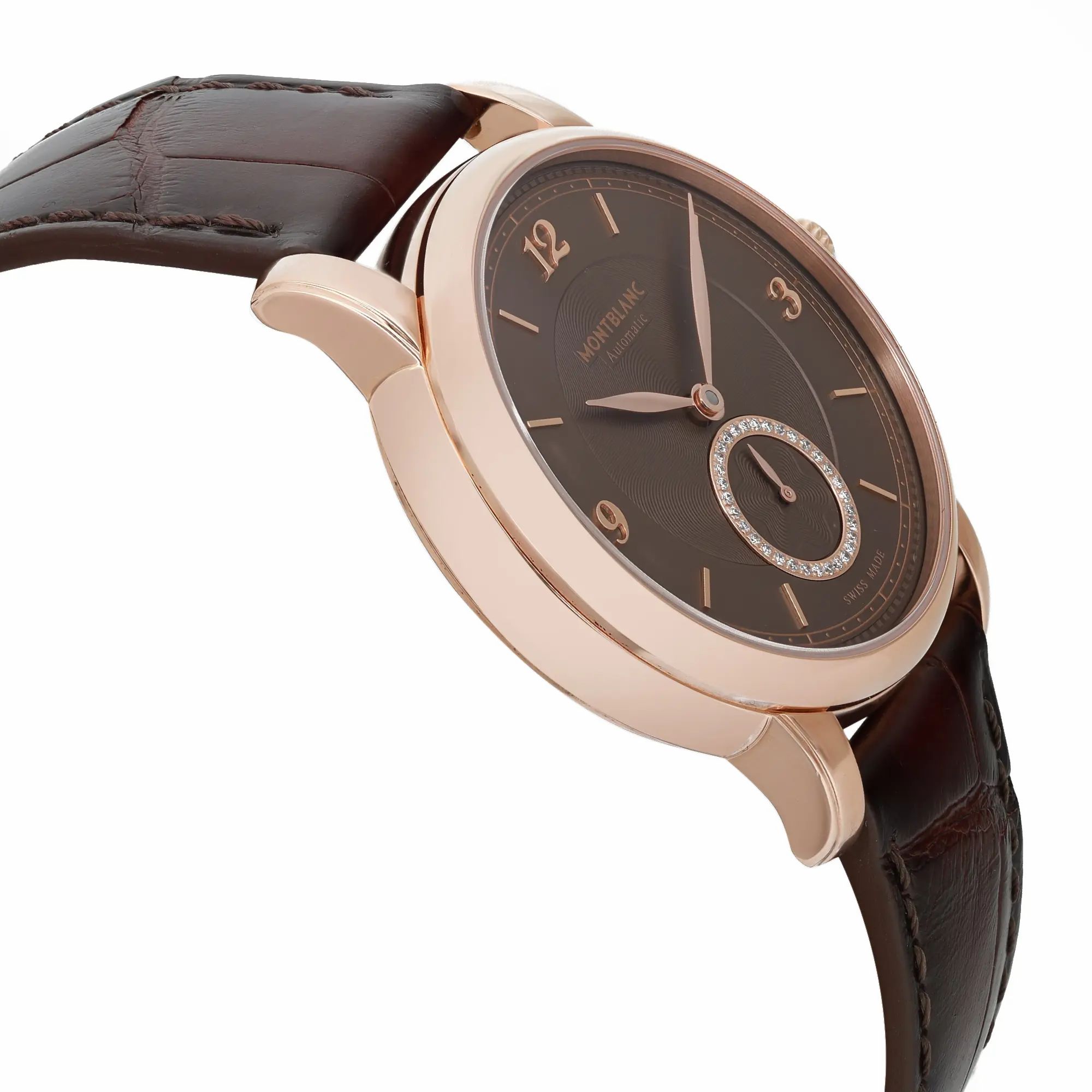 Star Legacy 36mm 18K Rose Gold Brown Diamond Dial Watch MB118519 — view 4