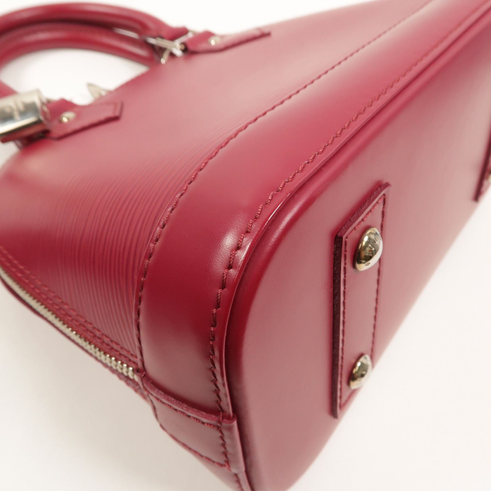Epi Alma Bb Hand-ground Shoulder Bag Red 2way Shoulder Bag M 40851 — view 13