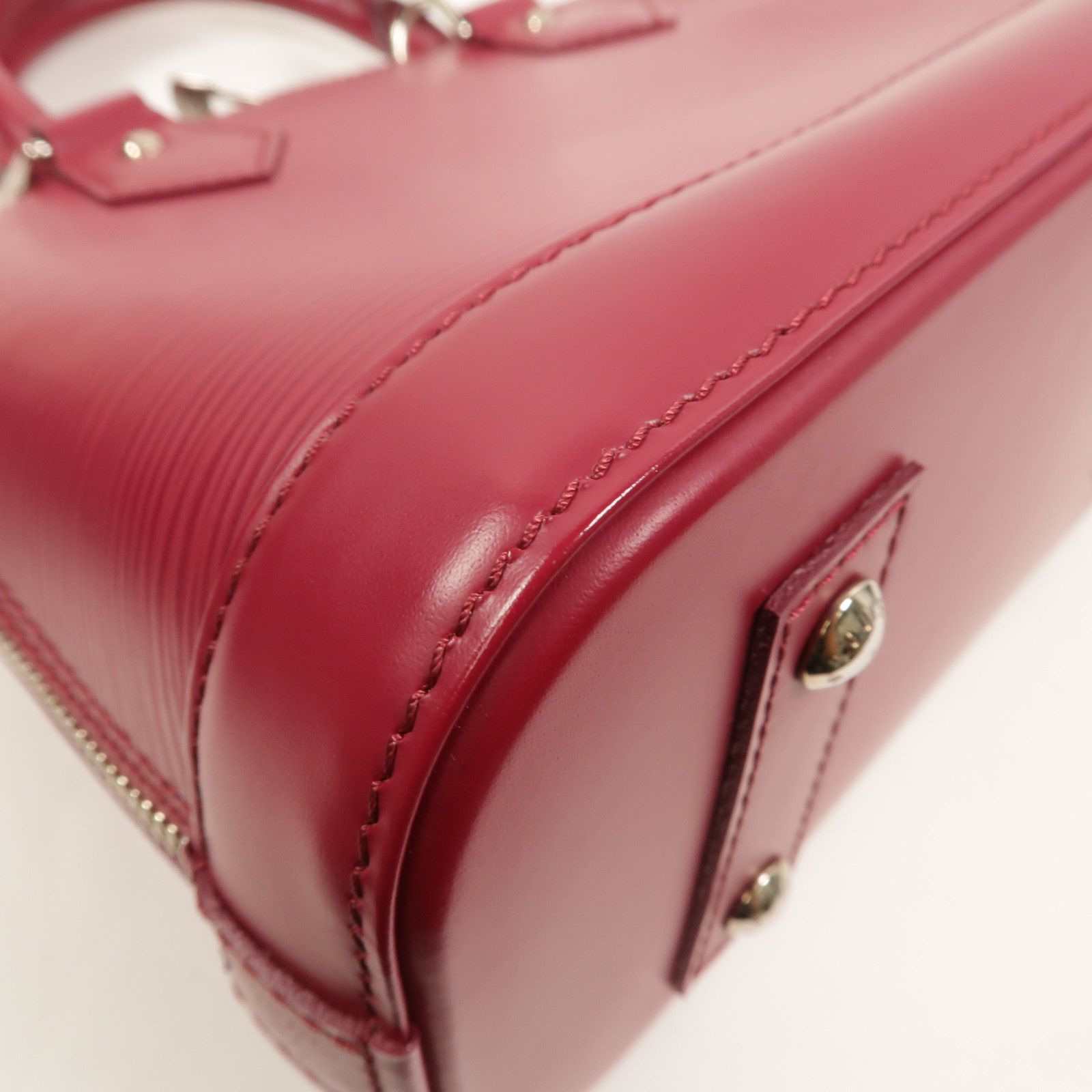 Epi Alma Bb Hand-ground Shoulder Bag Red 2way Shoulder Bag M 40851 — view 15