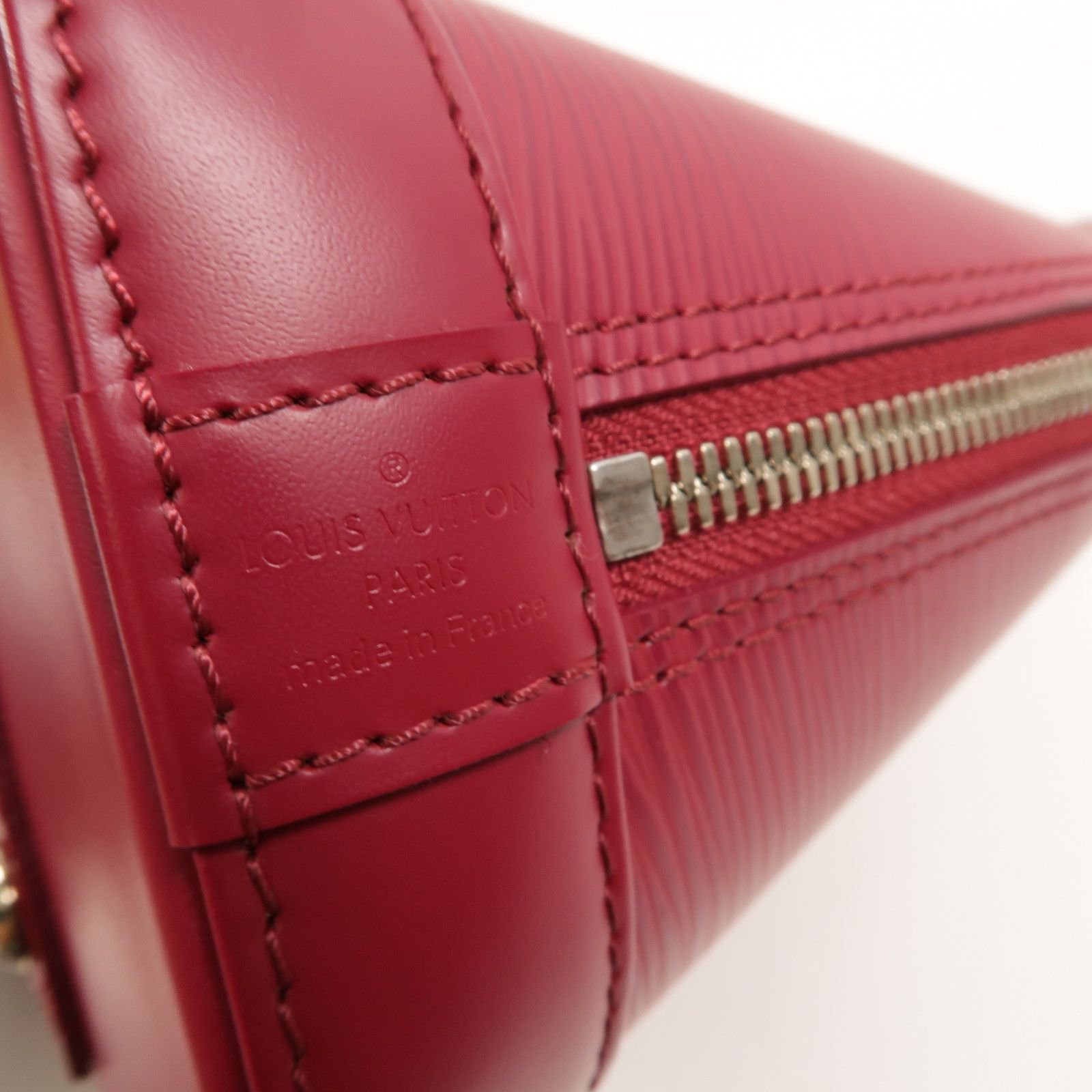 Epi Alma Bb Hand-ground Shoulder Bag Red 2way Shoulder Bag M 40851 — view 6
