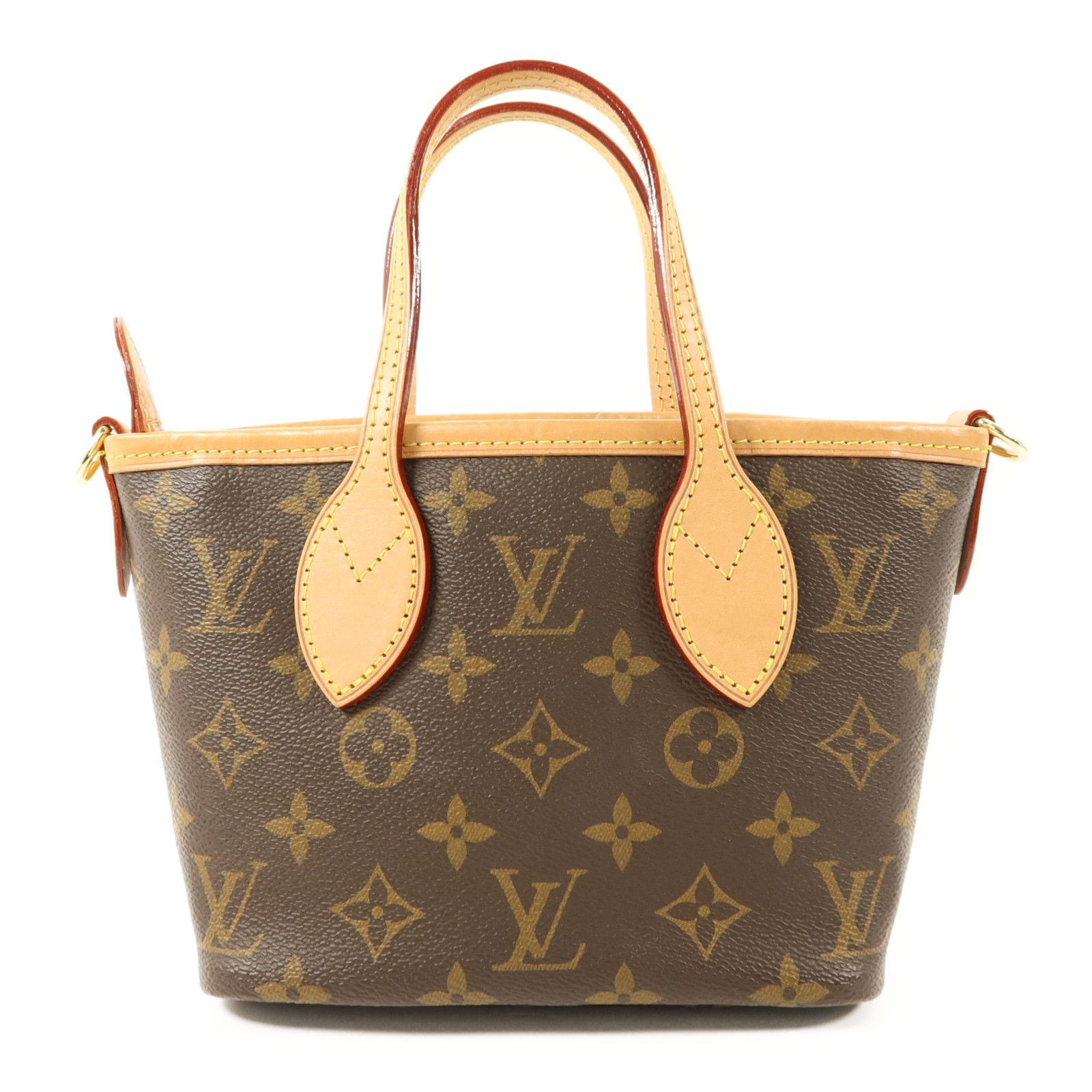 Monogram Neverfull Bb Handmade Shoulder Bag Brown/rose Peony 2way Shoulder Bag M 46786 — view 2
