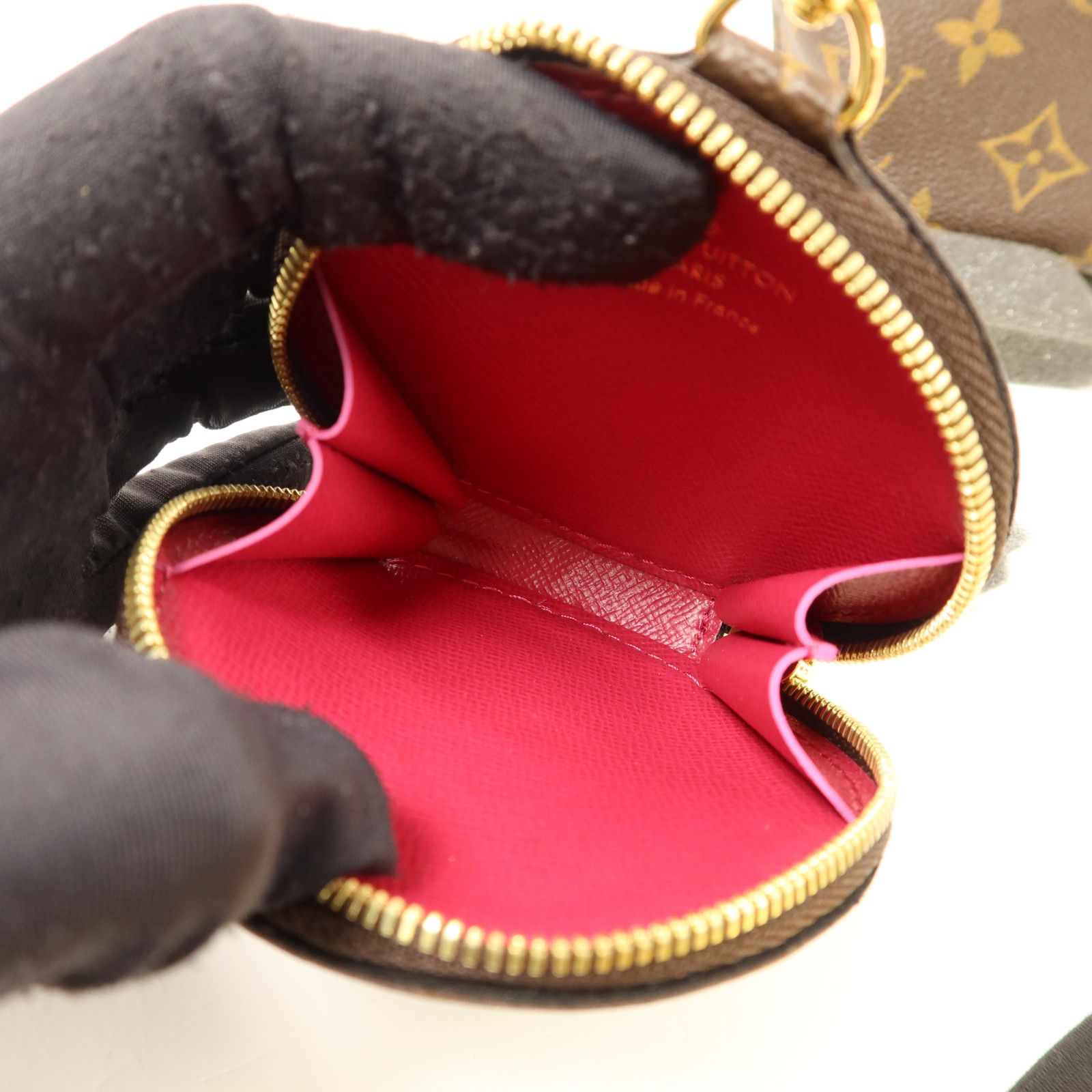Monogram Neverfull Bb Handmade Shoulder Bag Brown/rose Peony 2way Shoulder Bag M 46786 — view 12