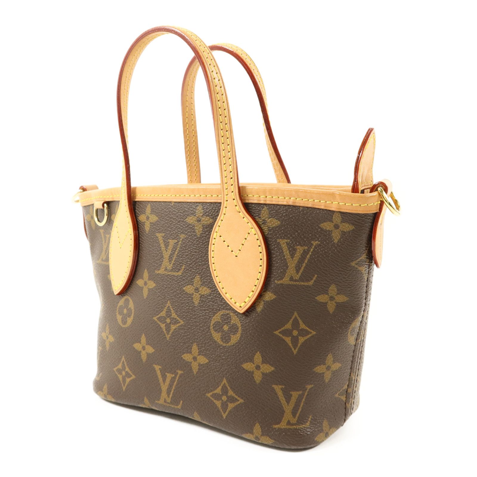 Monogram Neverfull Bb Handmade Shoulder Bag Brown/rose Peony 2way Shoulder Bag M 46786 — view 3