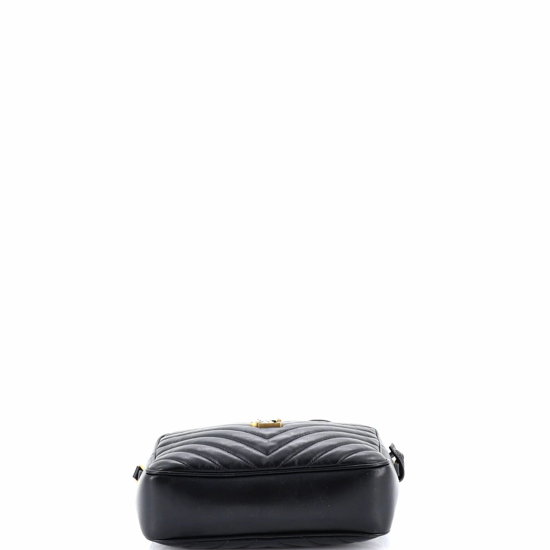Lou Camera Bag Matelasse Chevron Leather Small — view 4