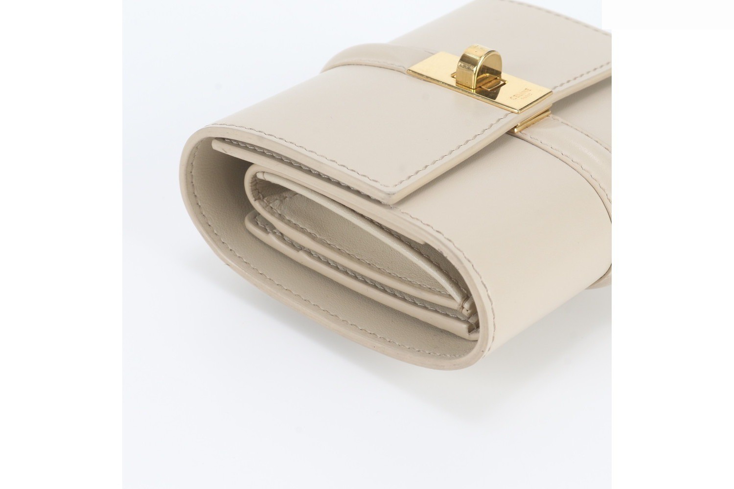 Small Trifold Wallet, 16 Seize Leather Tri-fold Wallet — view 4