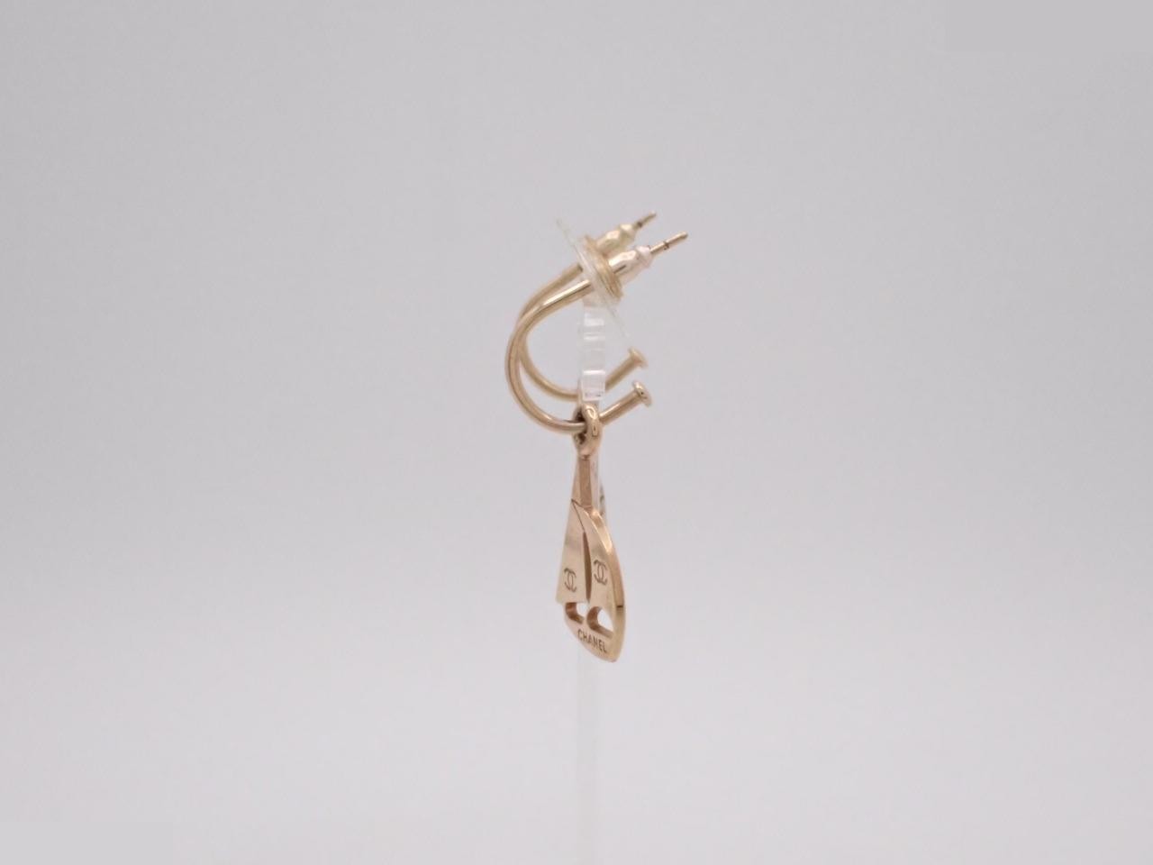 Coco Yacht Swing Gold Earrings — view 3