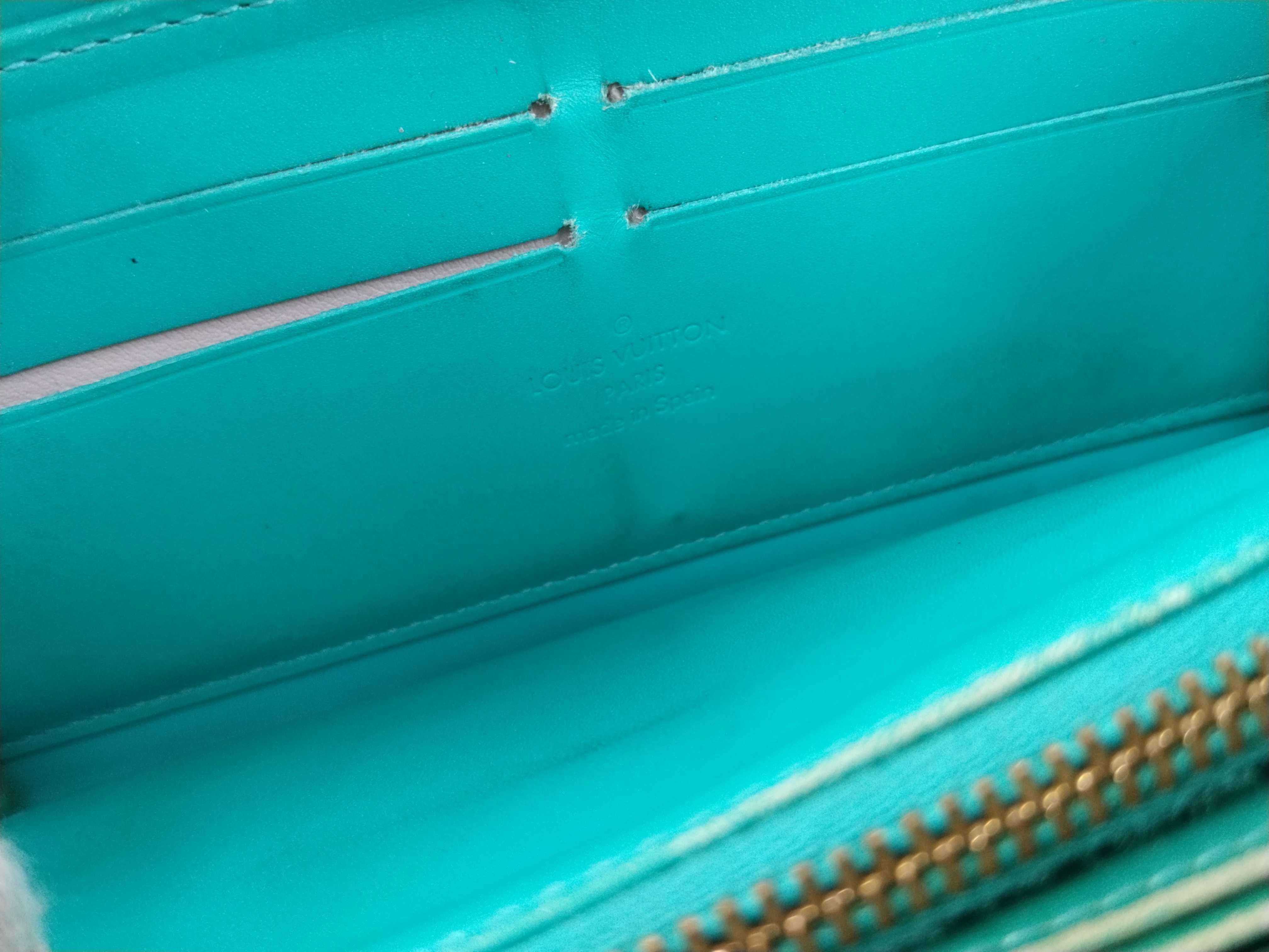 Vernis LV Zippy Wallet Light Blue — view 14