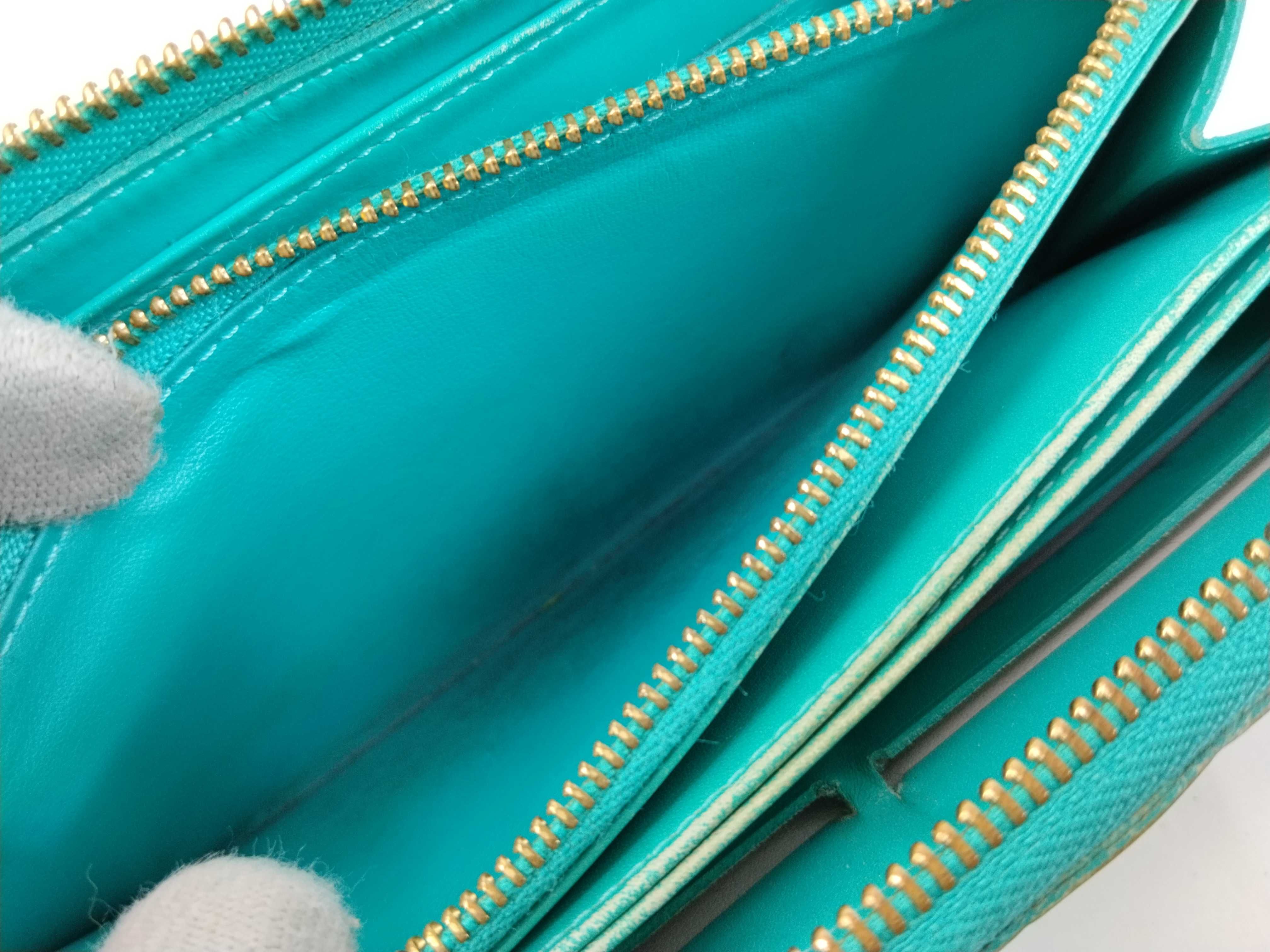 Vernis LV Zippy Wallet Light Blue — view 15