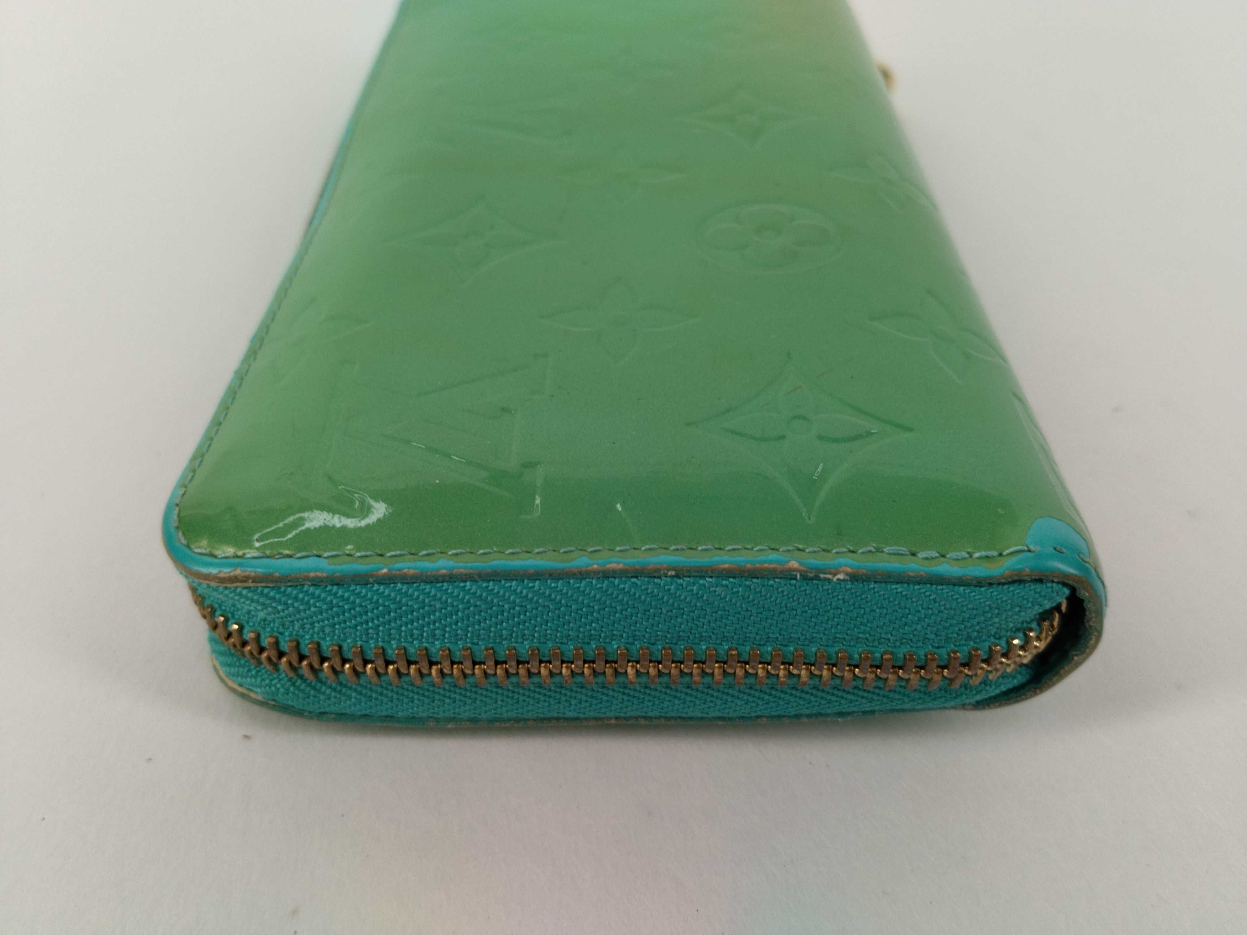 Vernis LV Zippy Wallet Light Blue — view 4